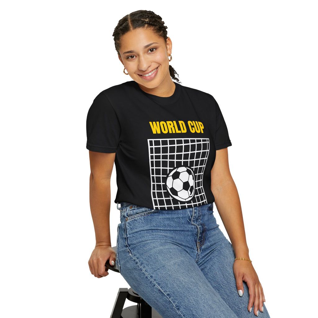 World Cup Goals T-Shirt – Soccer Goal Net & Ball Tee