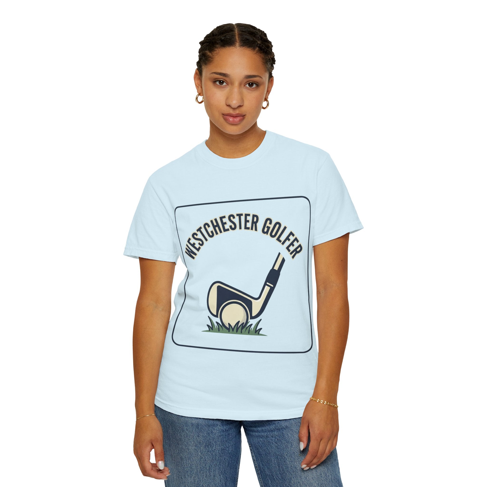 Westchester Golfer T-Shirt — Retro Golf Club & Tee Graphic