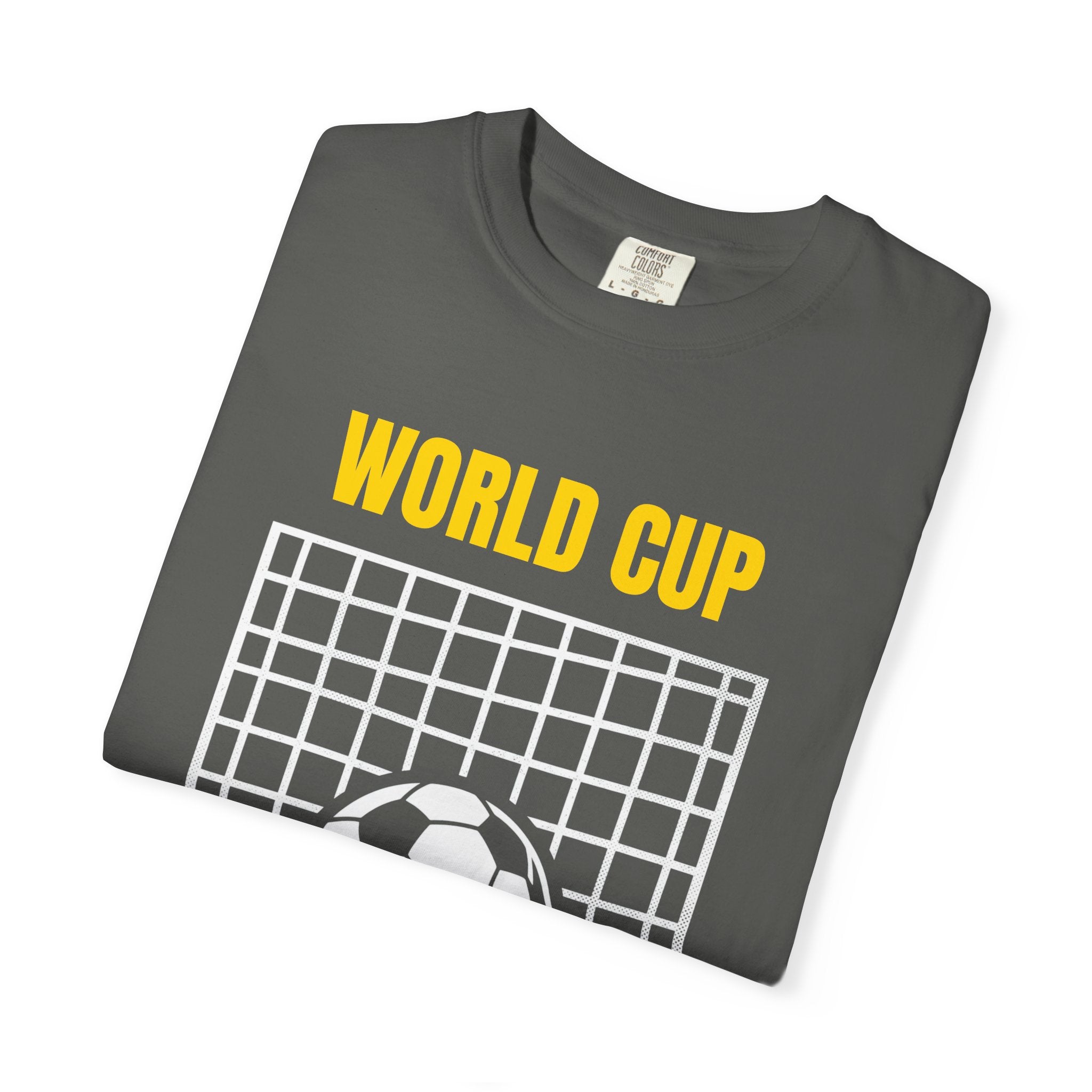 World Cup Goals T-Shirt – Soccer Goal Net & Ball Tee