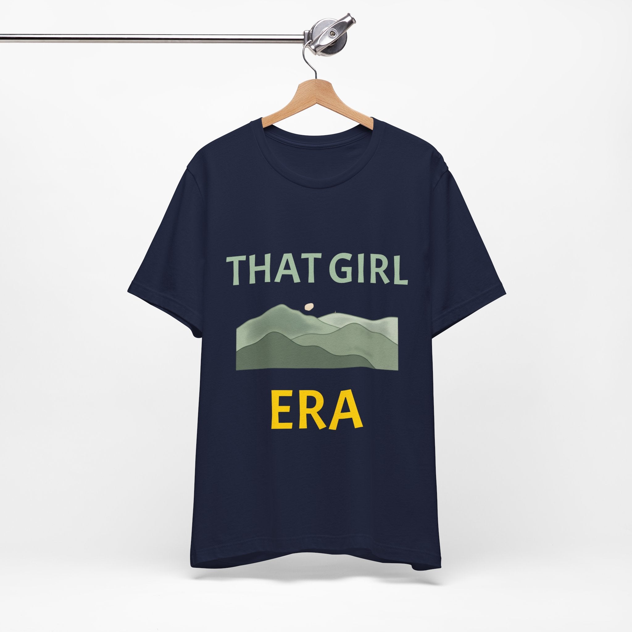 That Girl Era T-Shirt – Retro Mountain Graphic Tee for Empowered Women