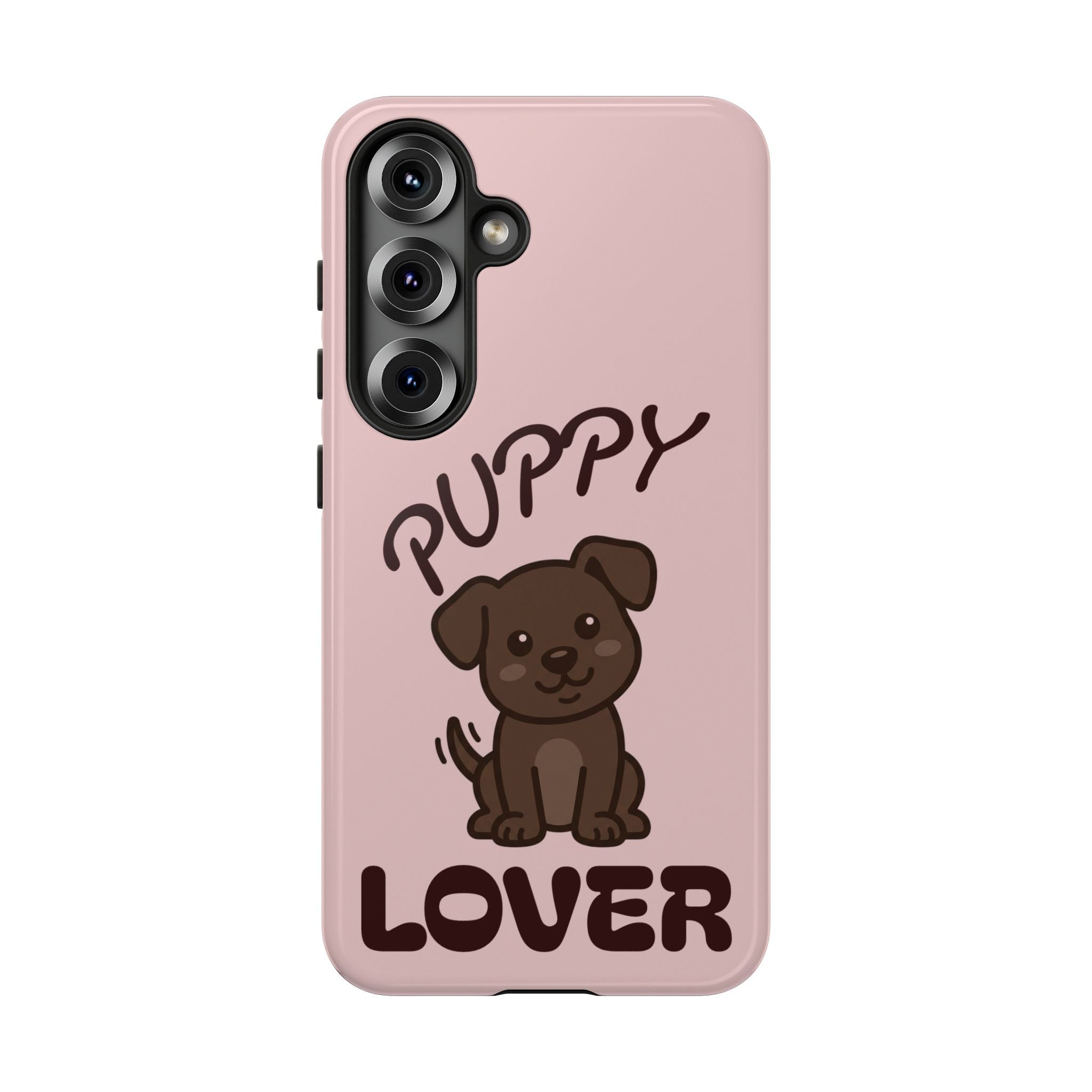 Puppy Lover Phone Case — Cute Brown Puppy Tough Phone Cover