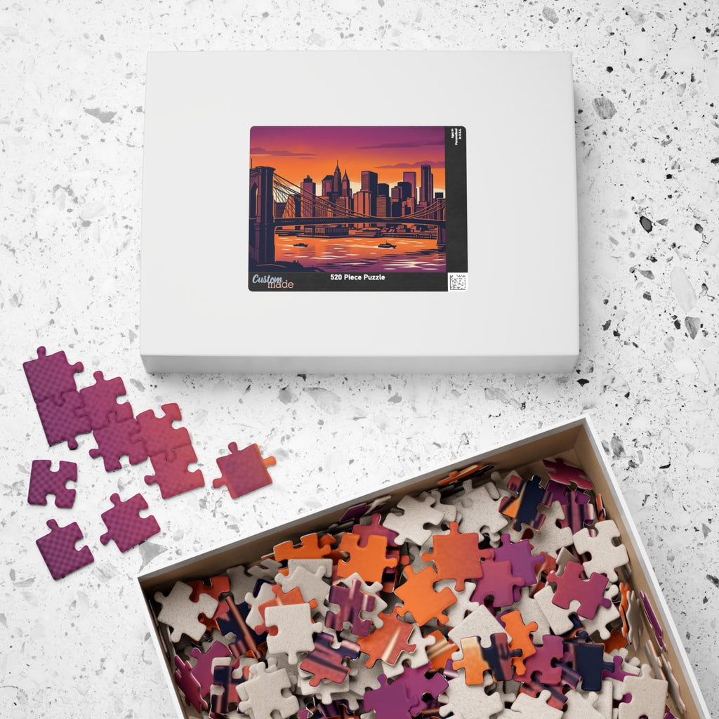 City Sunset Puzzle — Skyline Jigsaw (110/252/520/1014 pcs)
