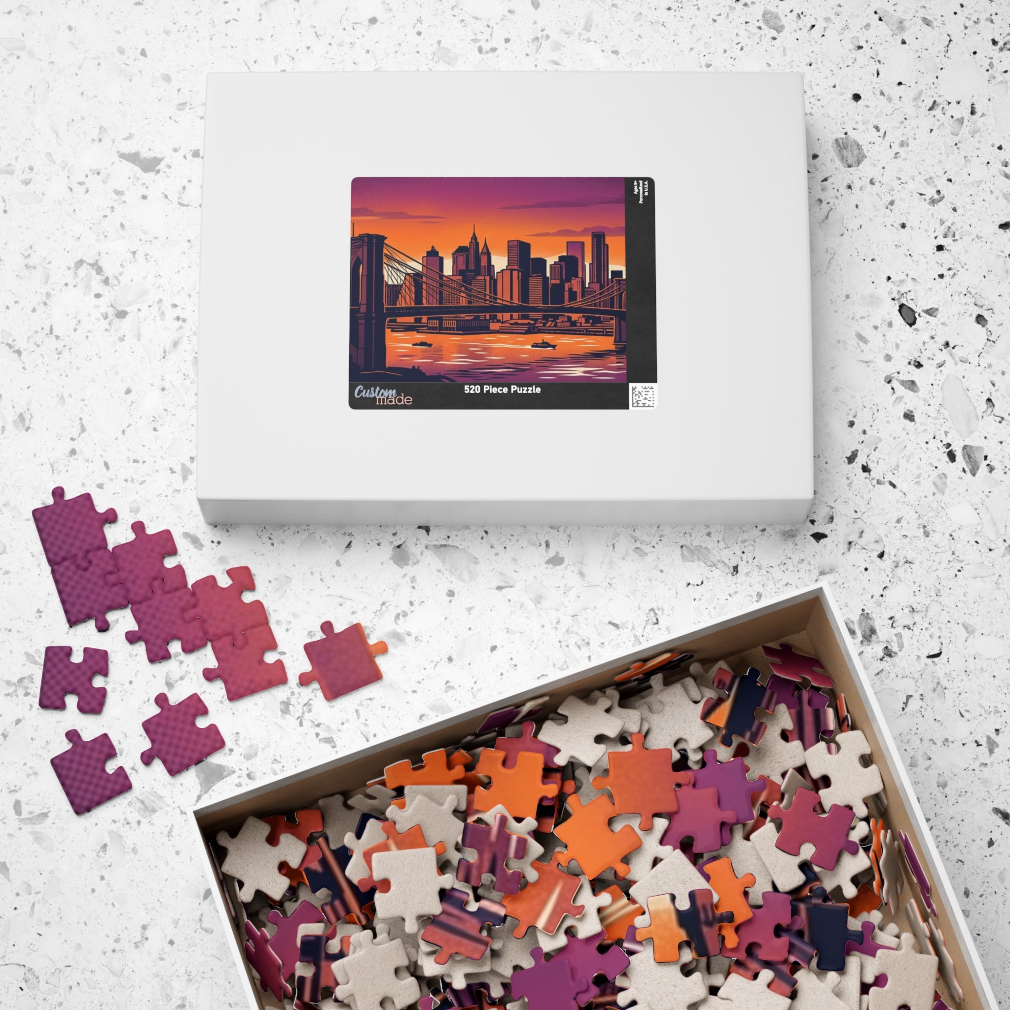 City Sunset Puzzle — Skyline Jigsaw (110/252/520/1014 pcs)
