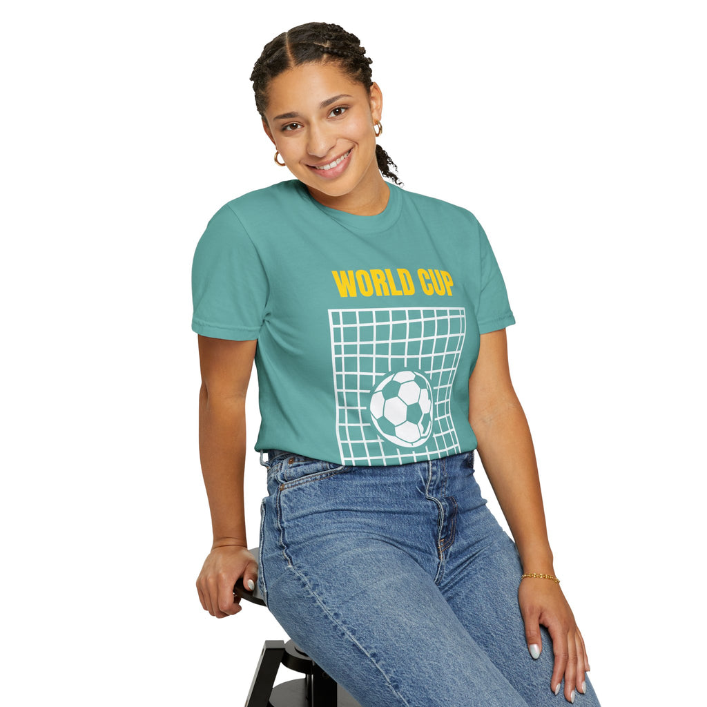 World Cup Goals T-Shirt – Soccer Goal Net & Ball Tee