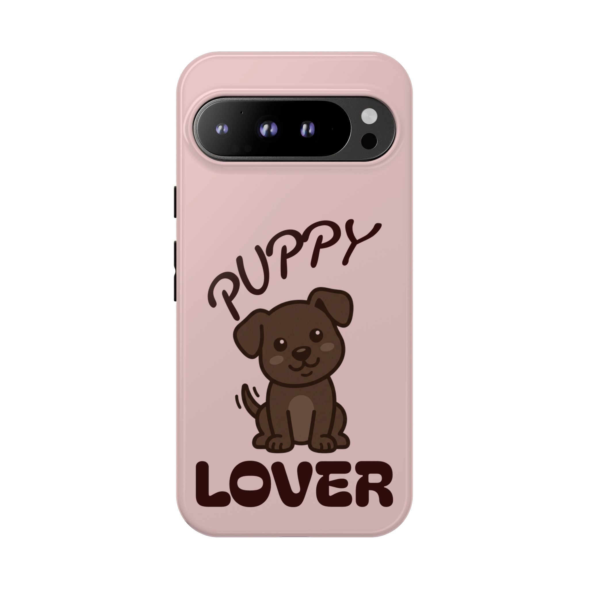 Puppy Lover Phone Case — Cute Brown Puppy Tough Phone Cover