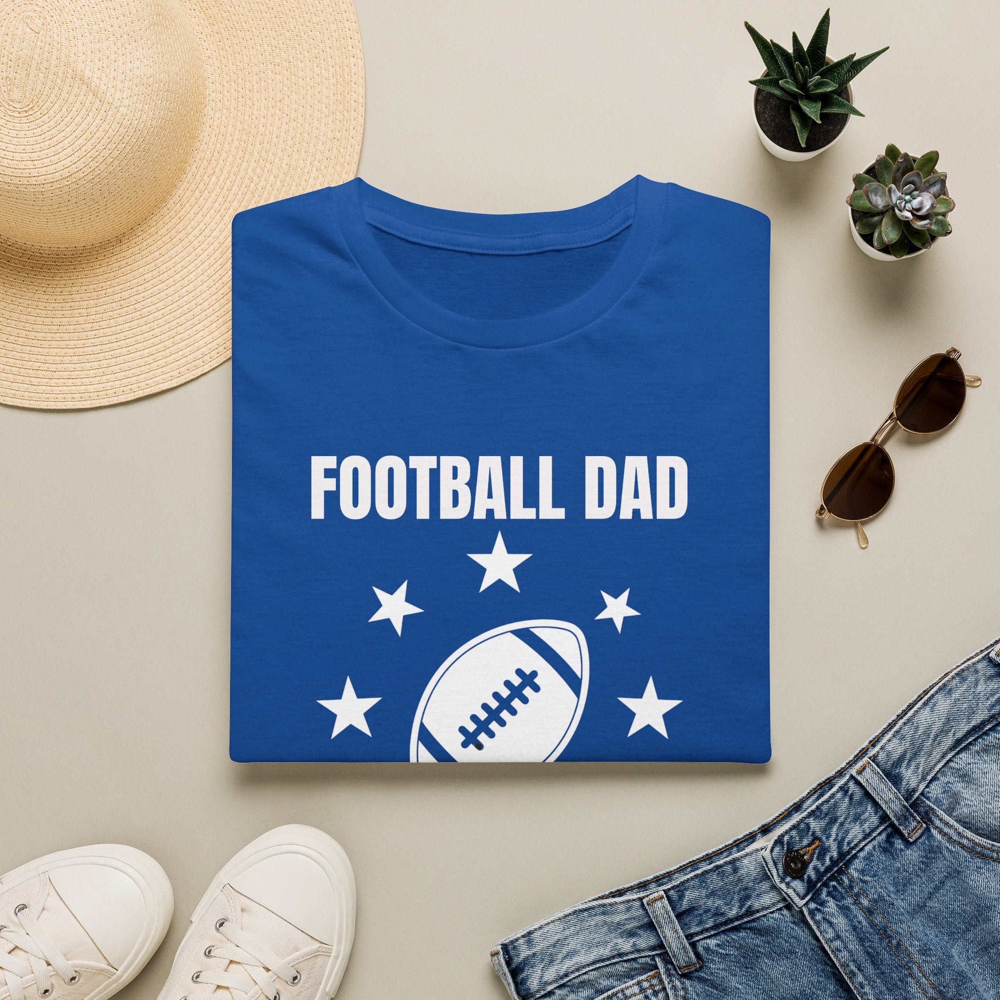 Football Dad T-Shirt — Funny Father's Day Football Fan Gift Tee