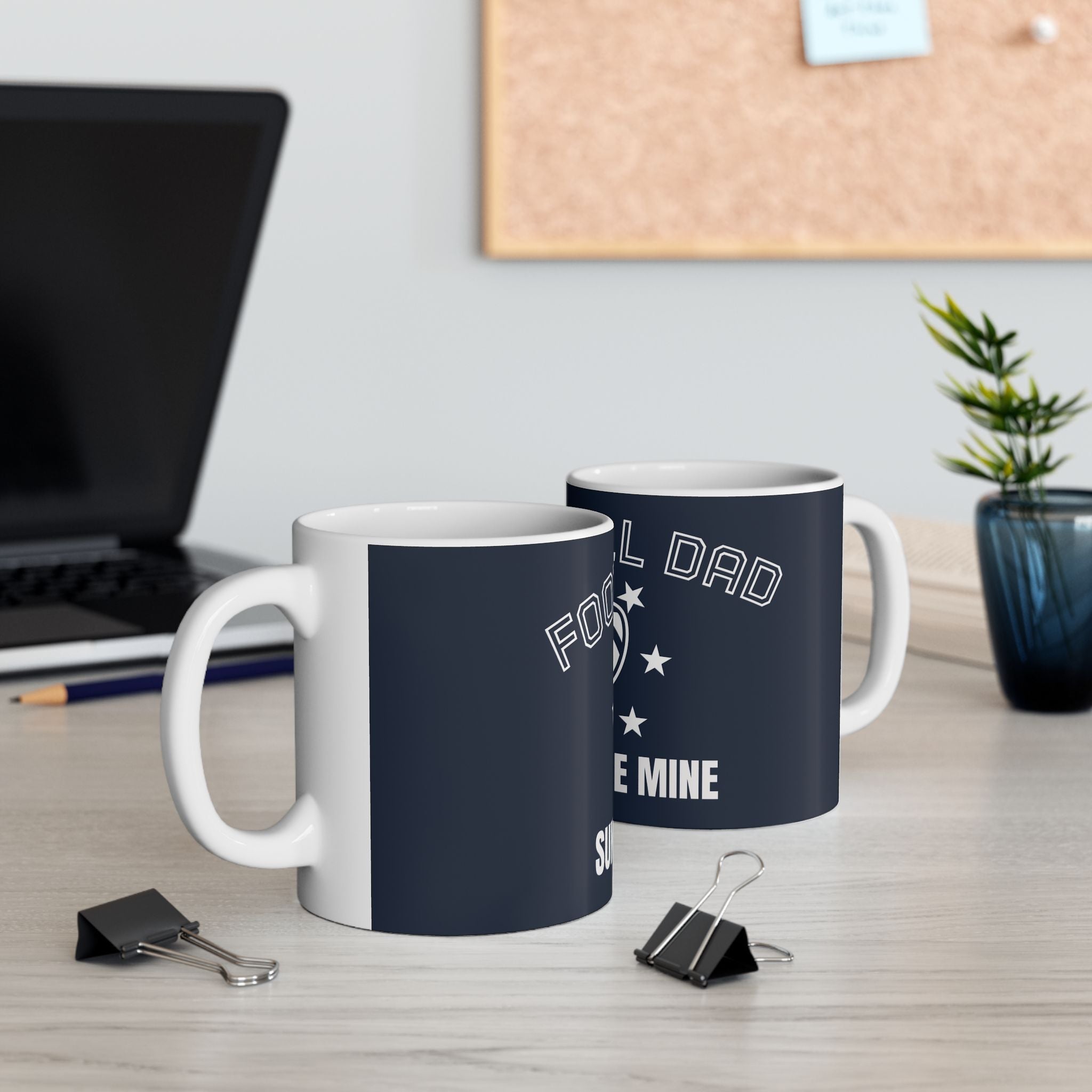 Football Dad Ceramic Mug — “Sundays Are Mine” 11oz & 15oz