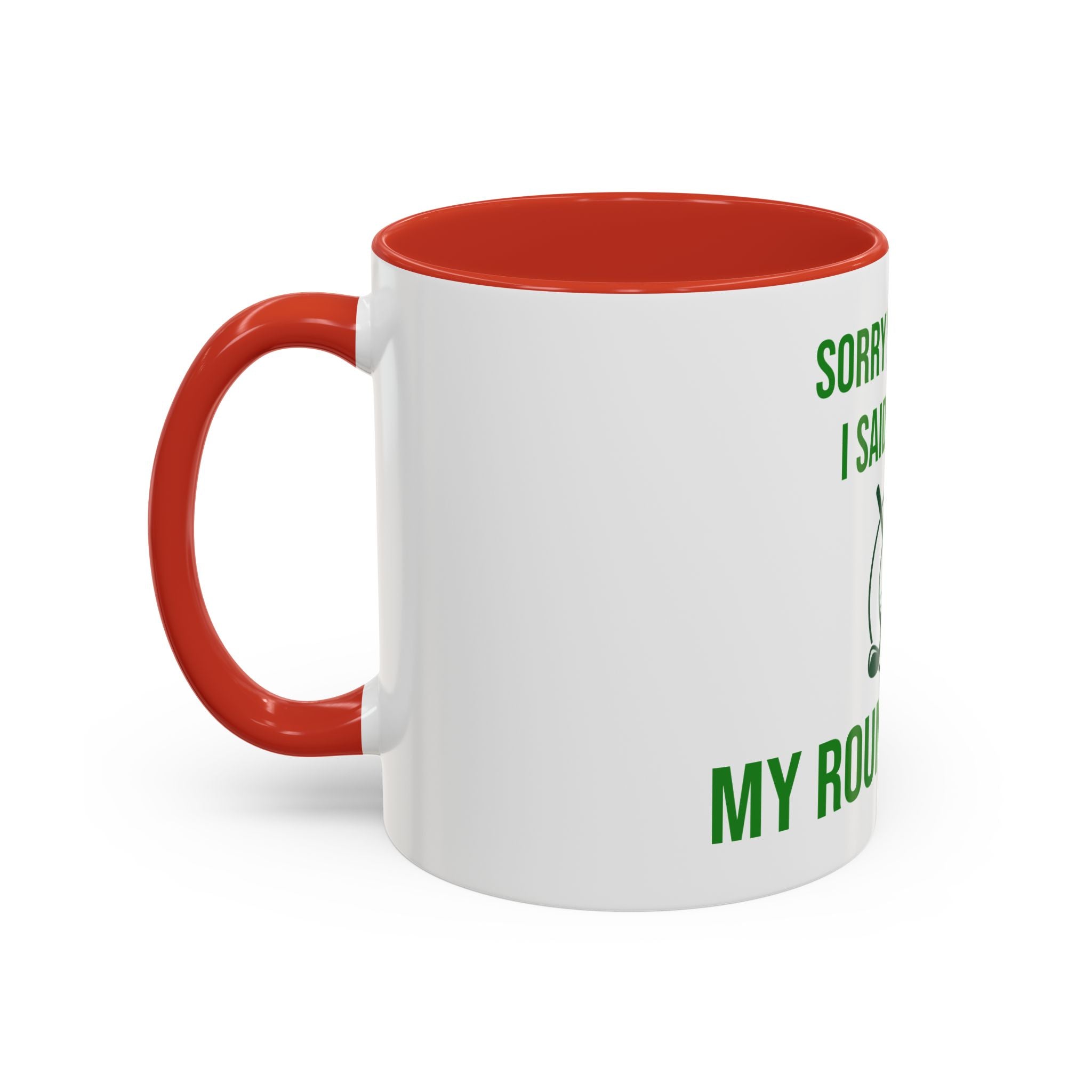 Sorry For What I Said Before My Golf Game Coffee Mug — Funny Golfing Dad Father's Day Gift