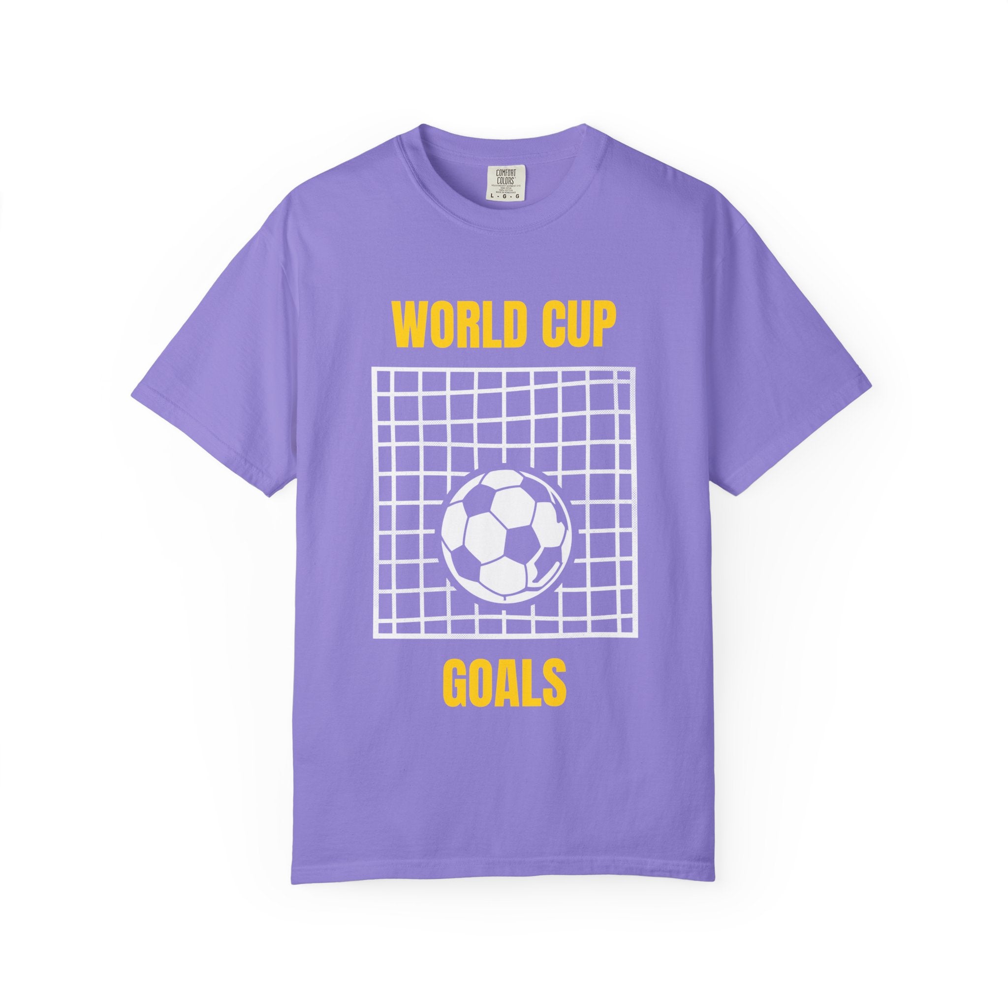 World Cup Goals T-Shirt – Soccer Goal Net & Ball Tee