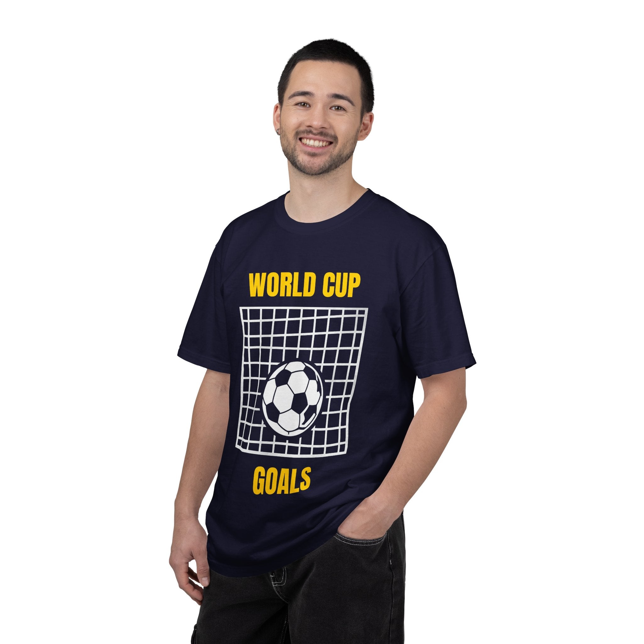 World Cup Goals T-Shirt – Soccer Goal Net & Ball Tee