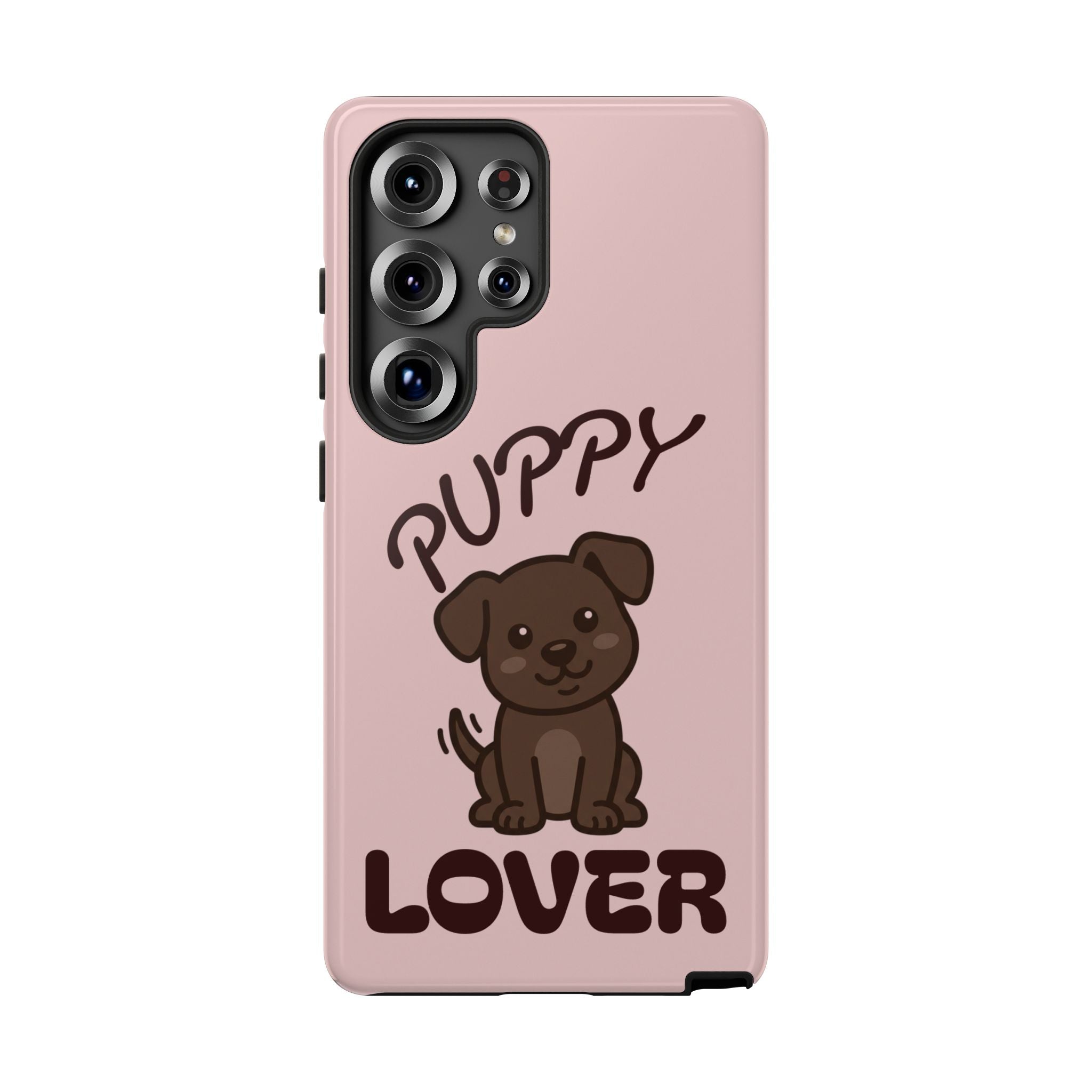 Puppy Lover Phone Case — Cute Brown Puppy Tough Phone Cover
