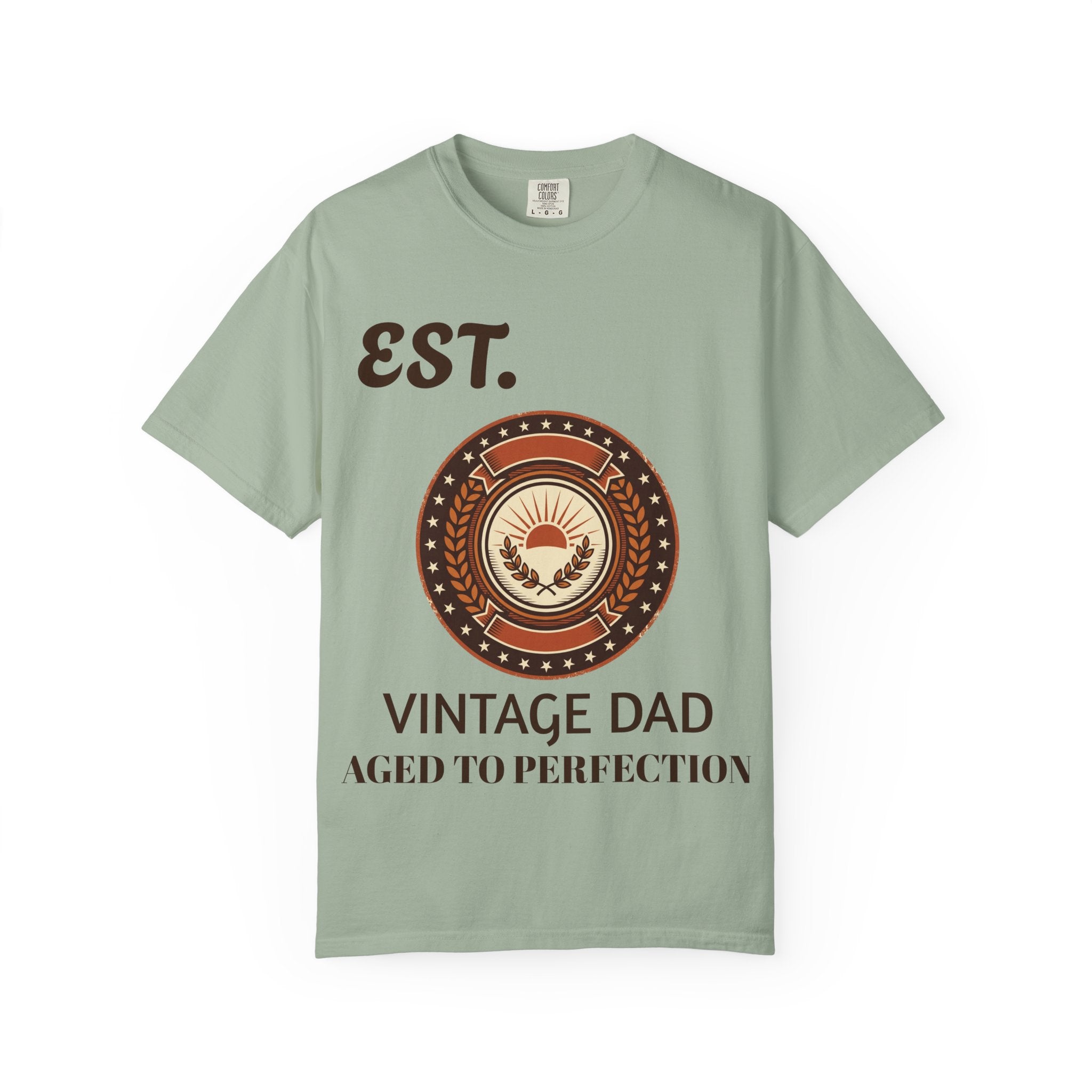 Vintage Dad Est. Year T-Shirt — Retro Father's Day Gift Aged To Perfection Tee