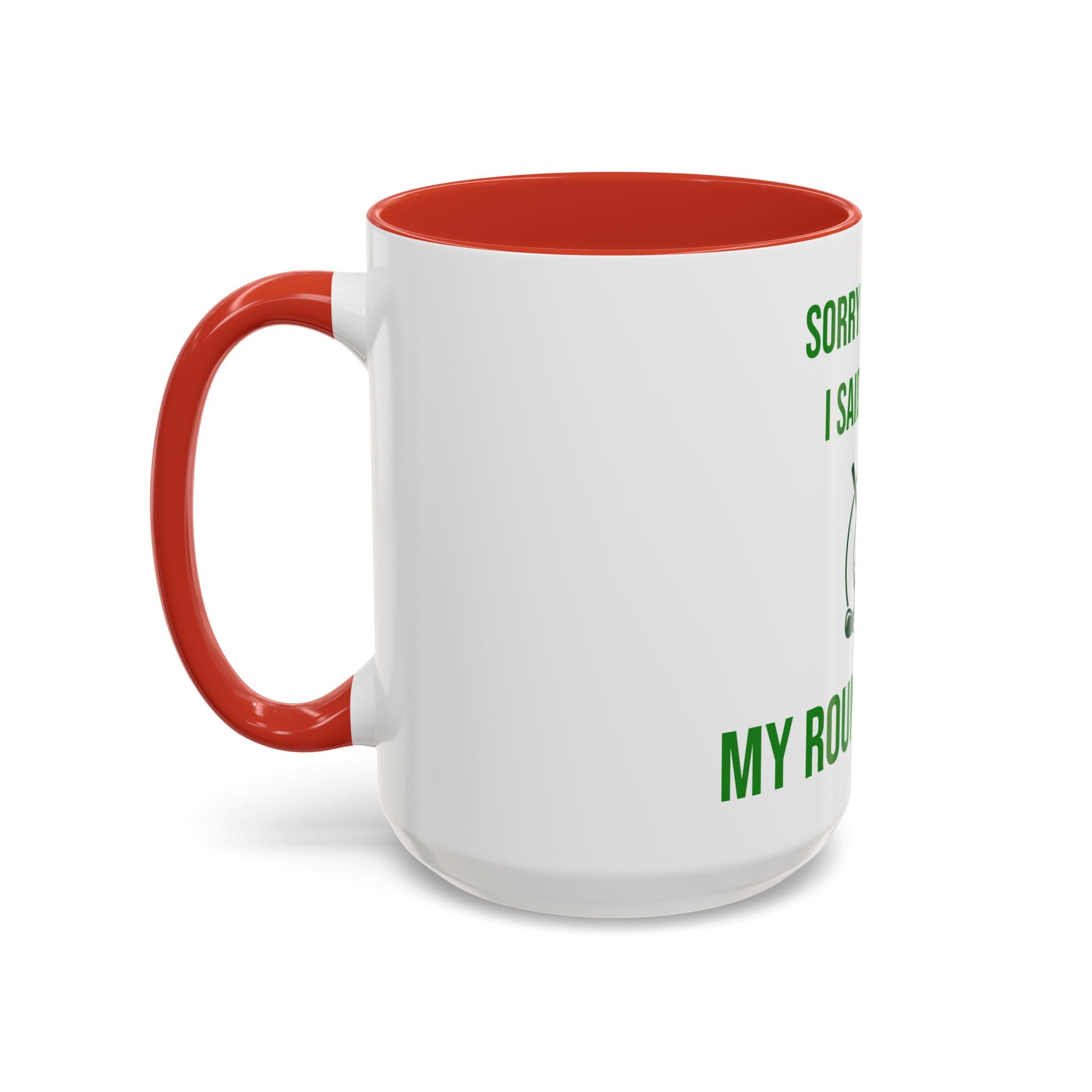 Sorry For What I Said Before My Golf Game Coffee Mug — Funny Golfing Dad Father's Day Gift