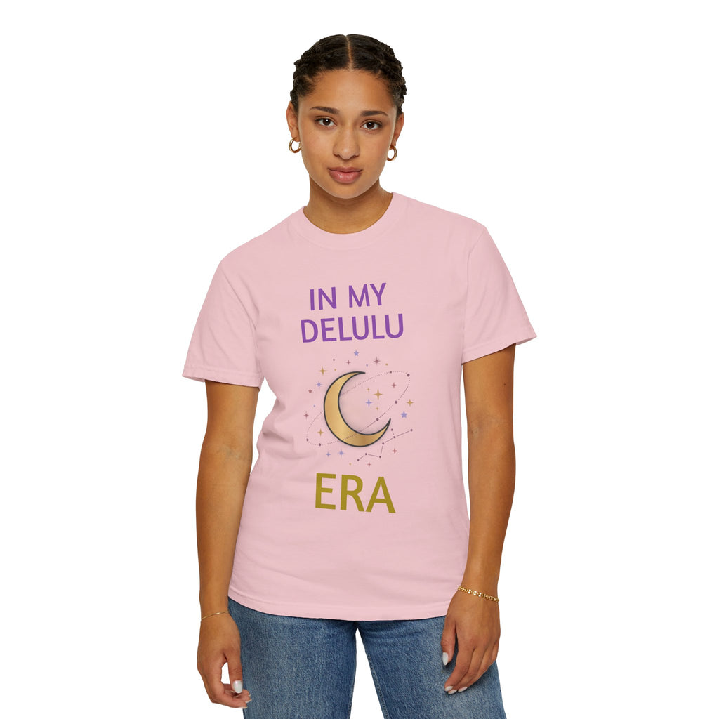 In My Delulu Era T-Shirt — Moon & Stars Graphic Tee