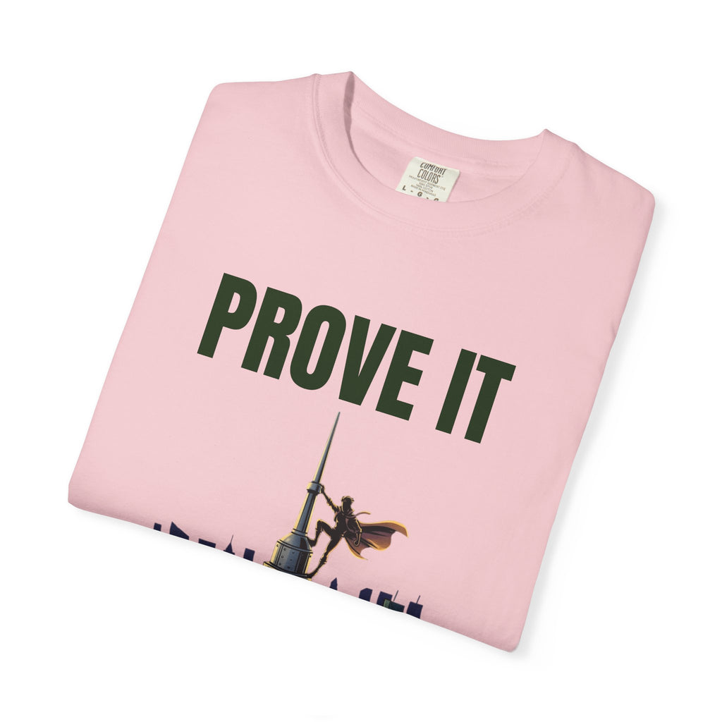 Prove It T‑Shirt — Parkour Rooftop Silhouette Graphic Tee