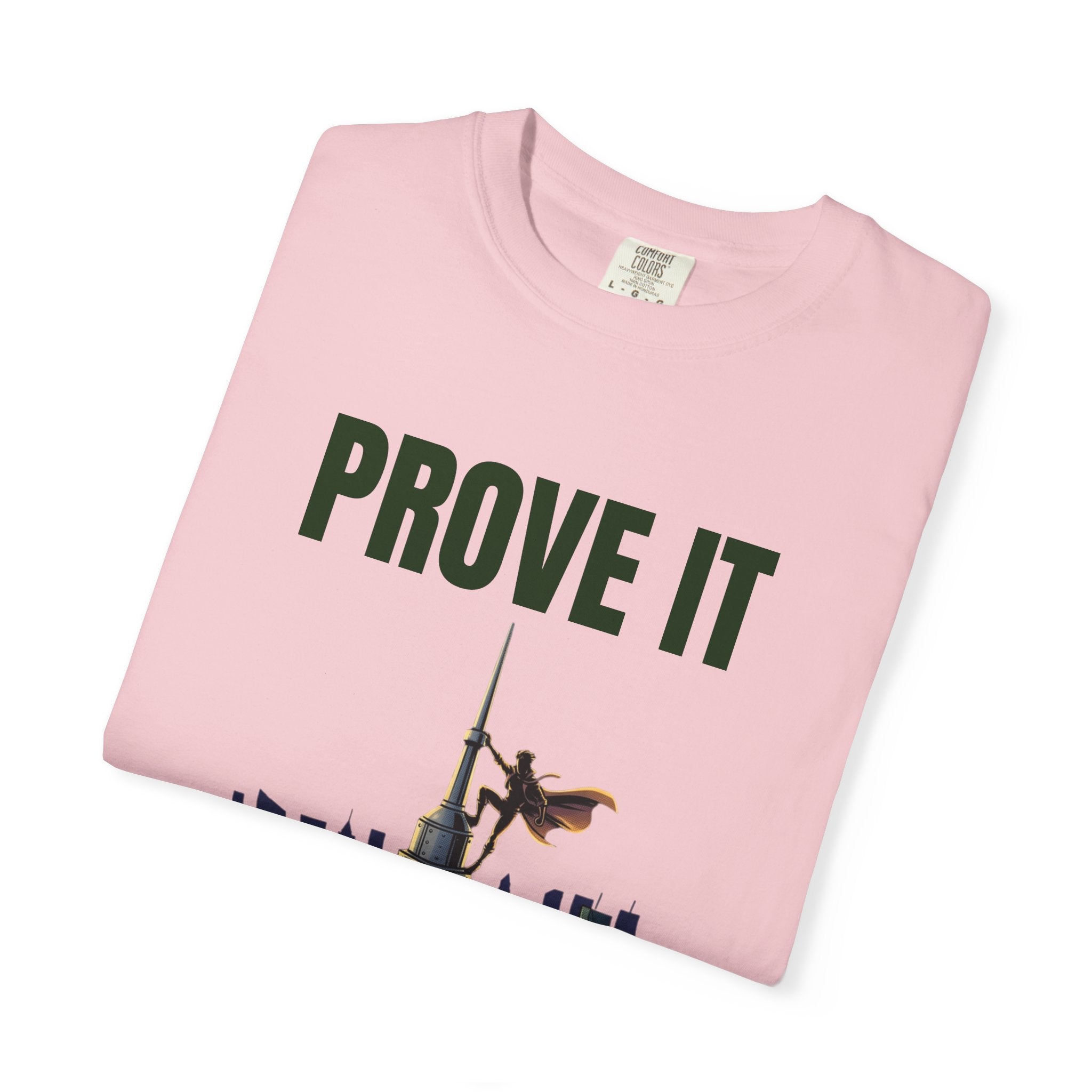 Prove It T‑Shirt — Parkour Rooftop Silhouette Graphic Tee