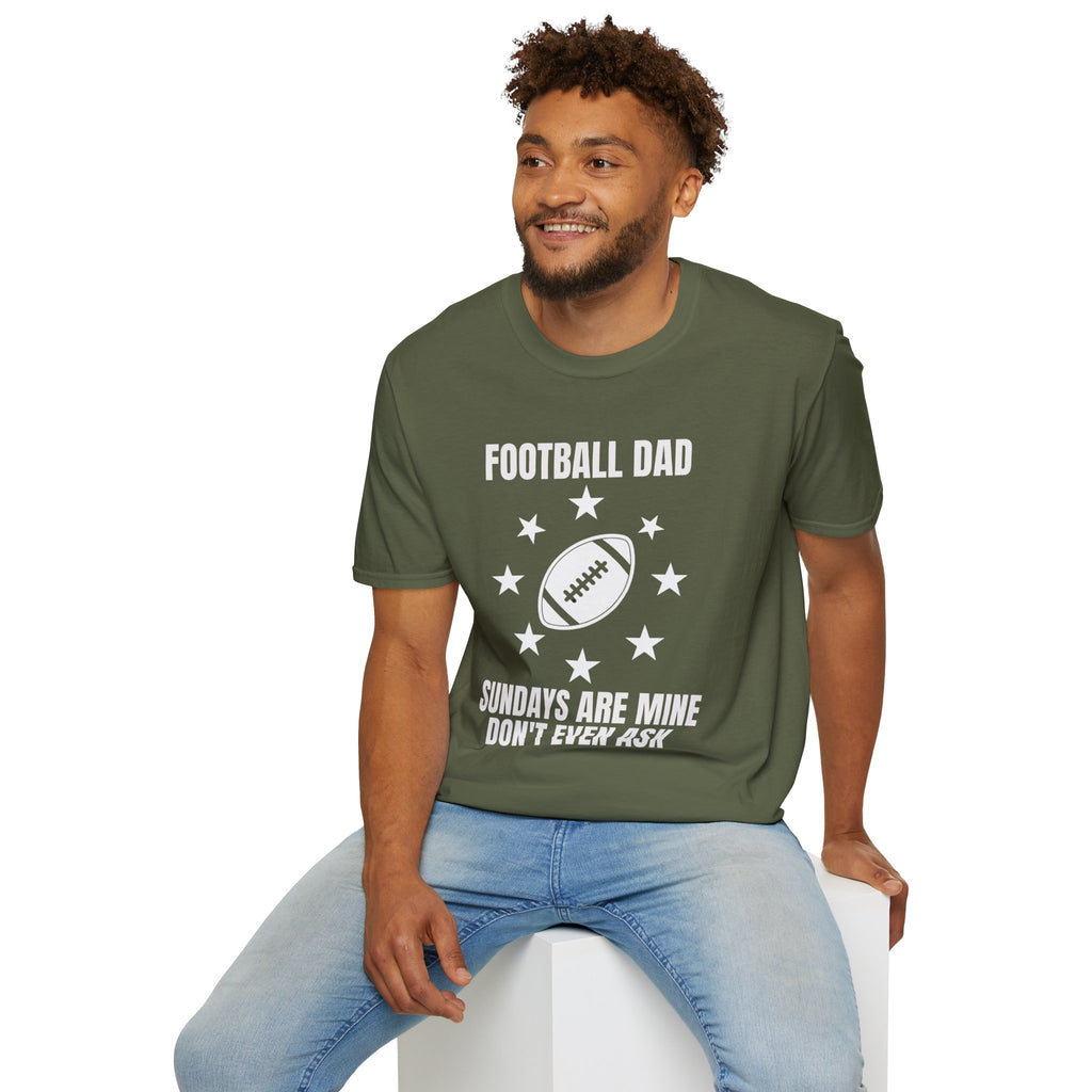 Football Dad T-Shirt — Funny Father's Day Football Fan Gift Tee