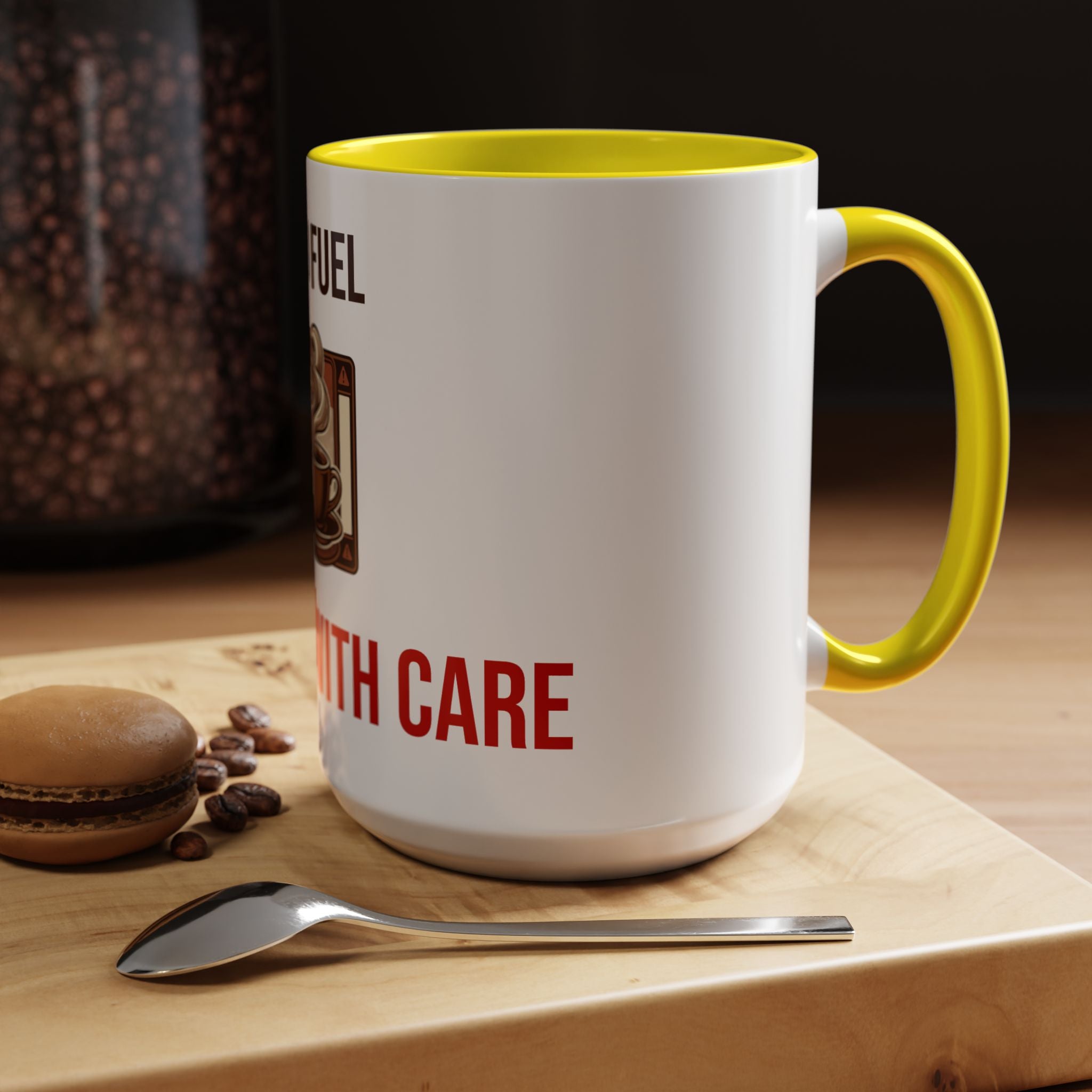 Dad Fuel Coffee Mug — Funny Father's Day Gift Mug Handle With Care 11oz or 15oz