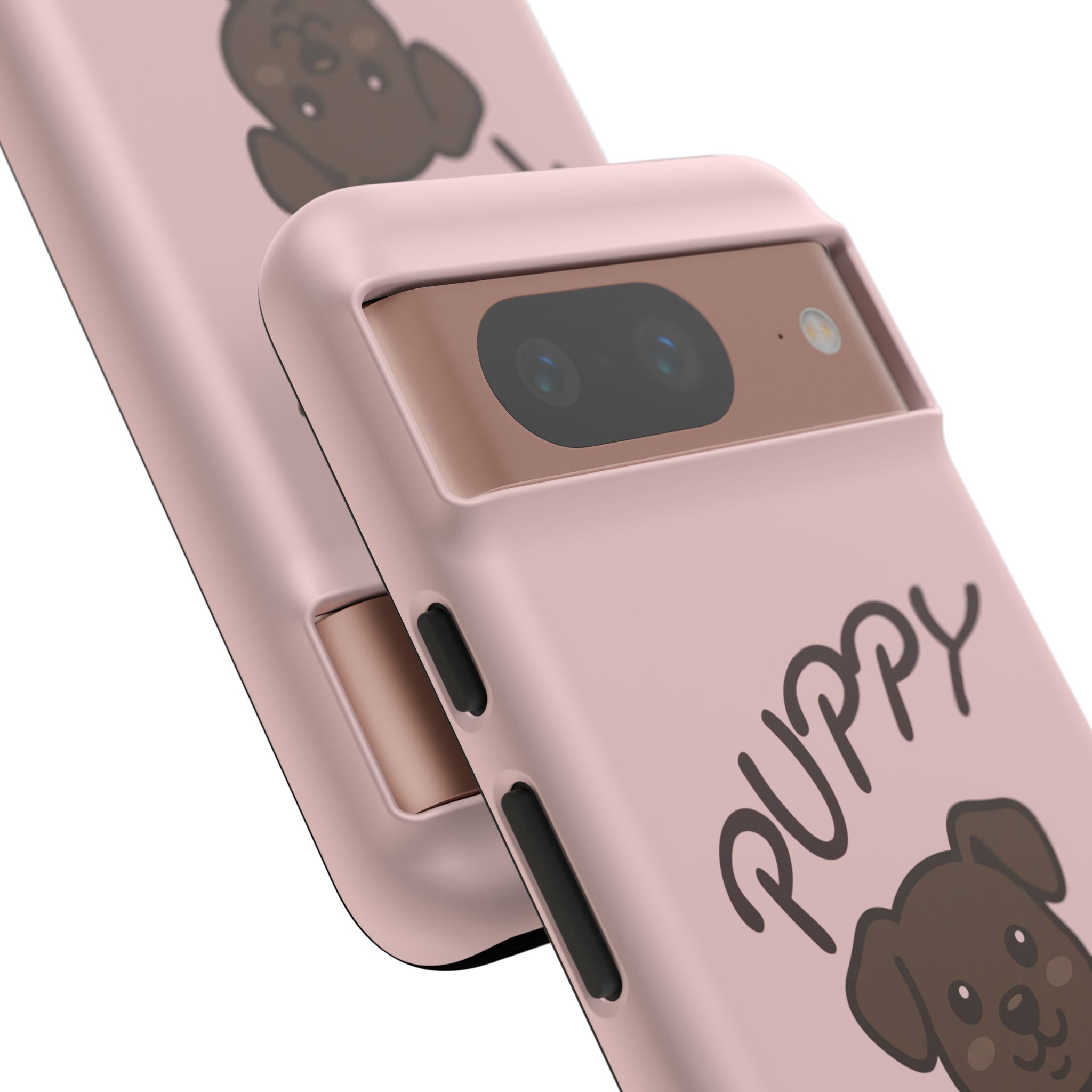 Puppy Lover Phone Case — Cute Brown Puppy Tough Phone Cover