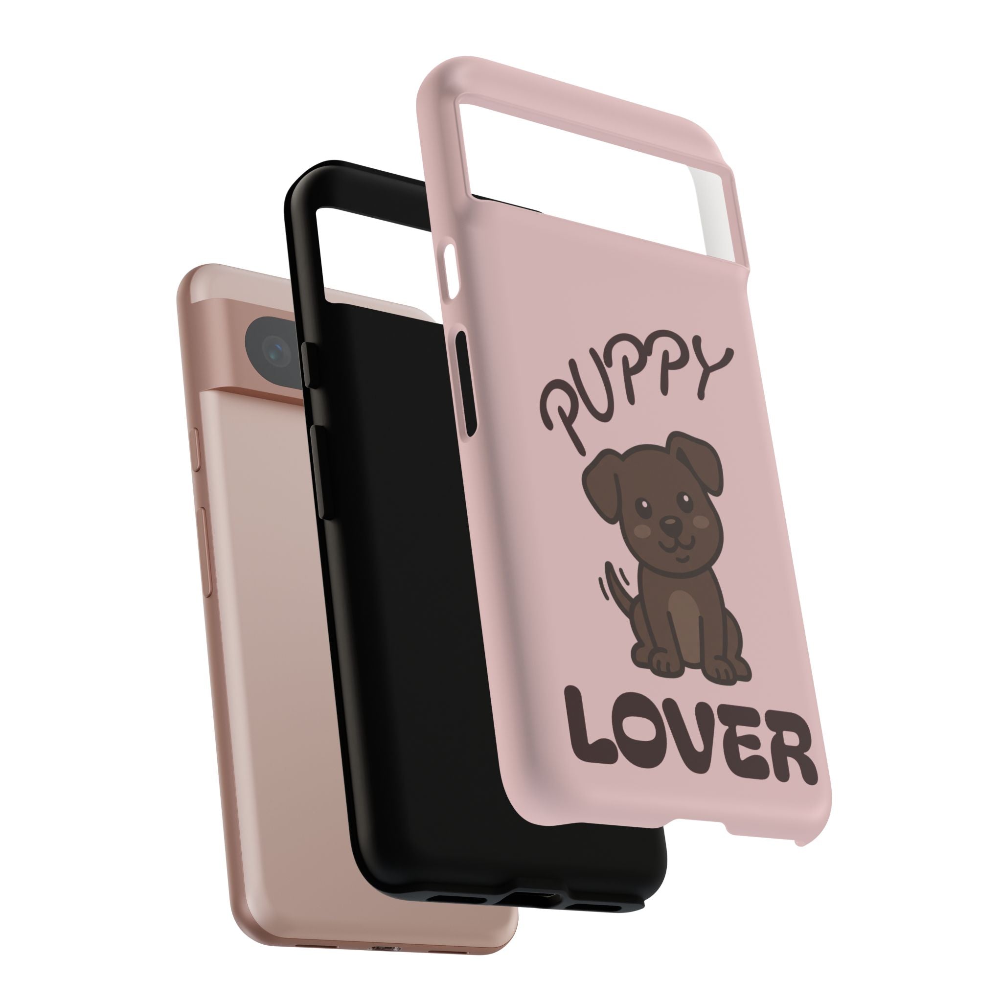 Puppy Lover Phone Case — Cute Brown Puppy Tough Phone Cover