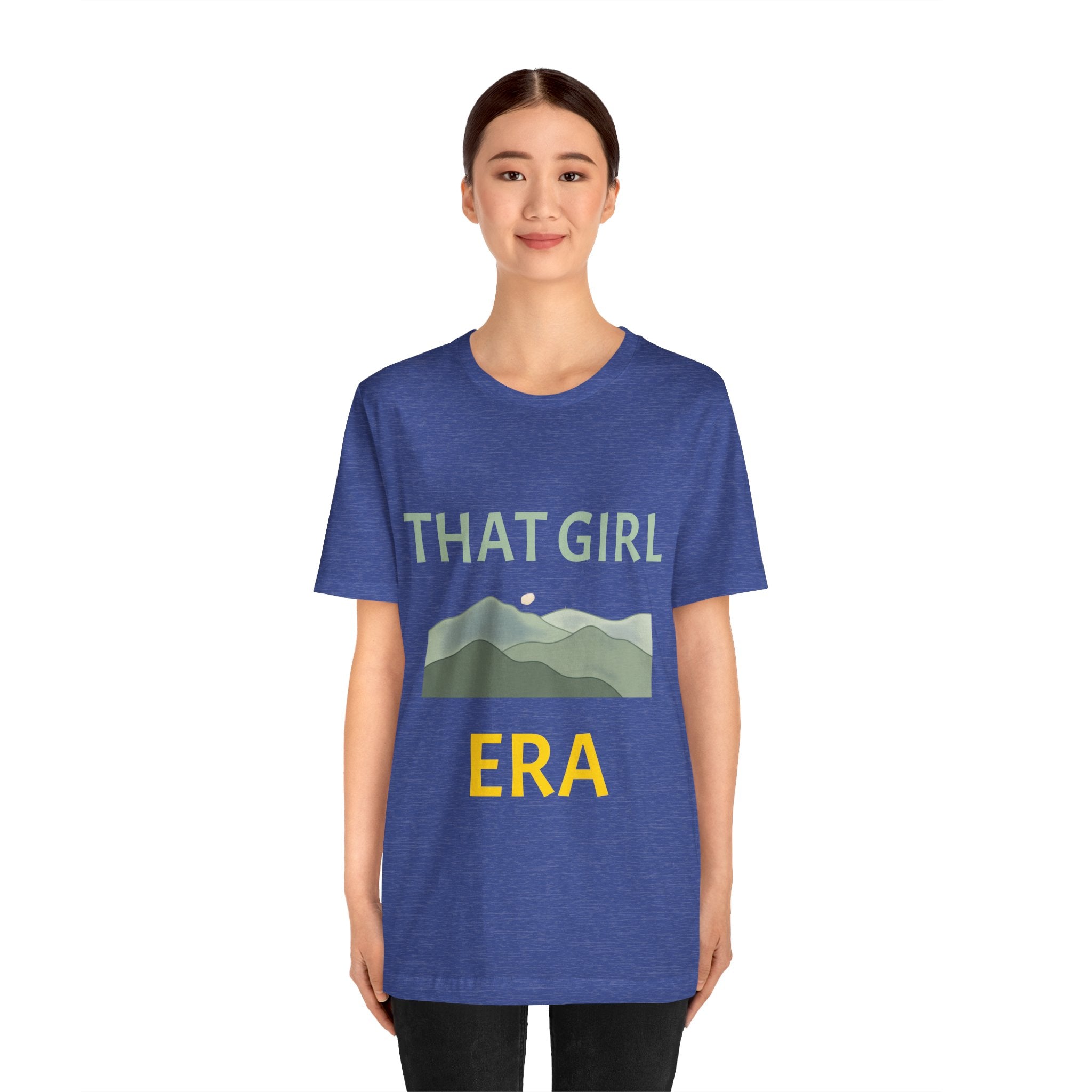 That Girl Era T-Shirt – Retro Mountain Graphic Tee for Empowered Women
