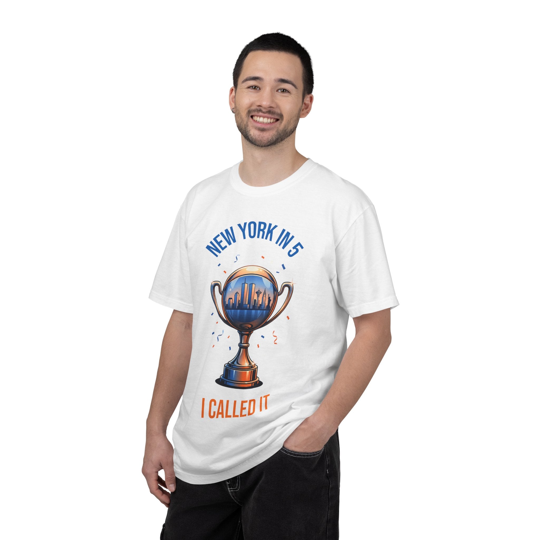 T‑Shirt — “New York in 5, I Called It” Trophy Graphic