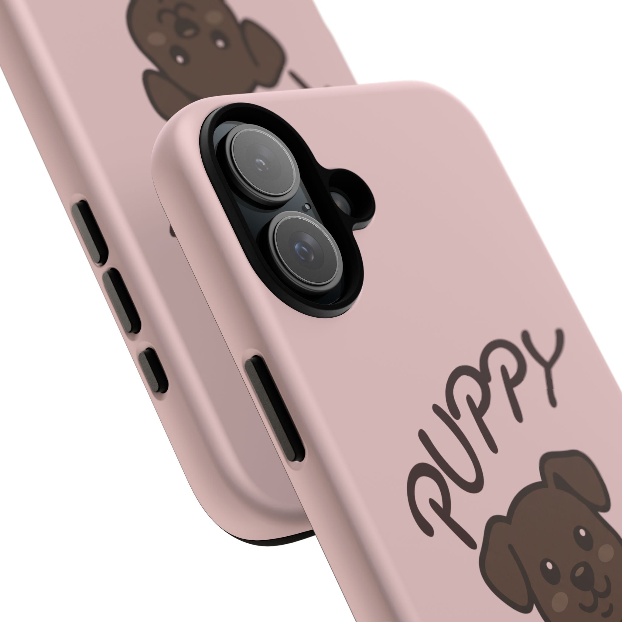 Puppy Lover Phone Case — Cute Brown Puppy Tough Phone Cover