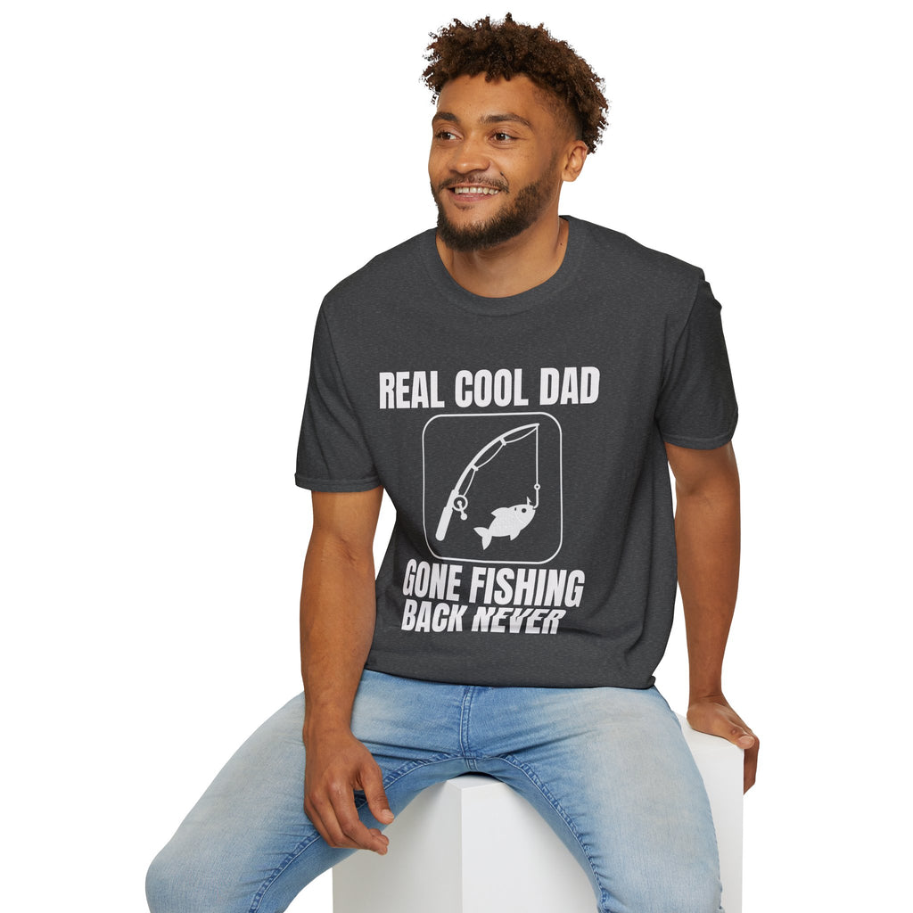 Reel Cool Dad T-Shirt — Funny Fishing Father's Day Gift Tee