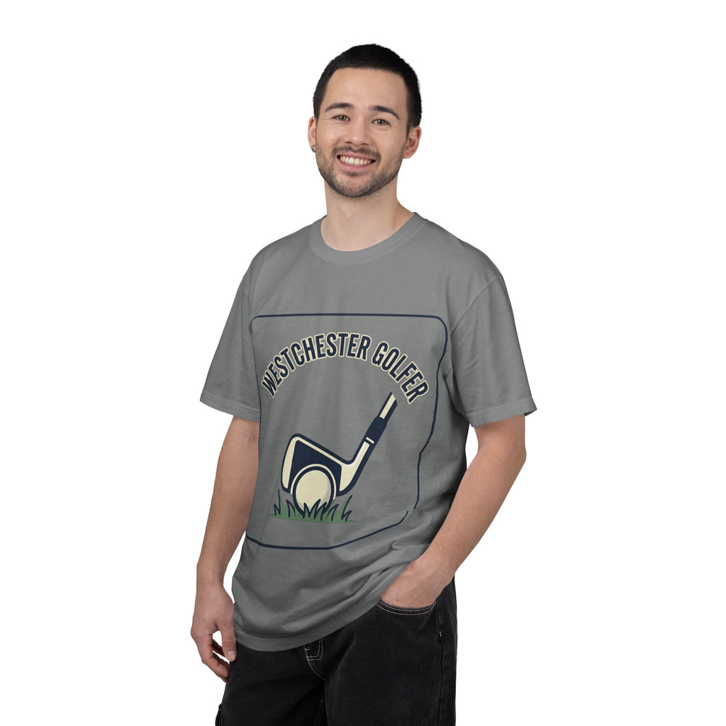 Westchester Golfer T-Shirt — Retro Golf Club & Tee Graphic