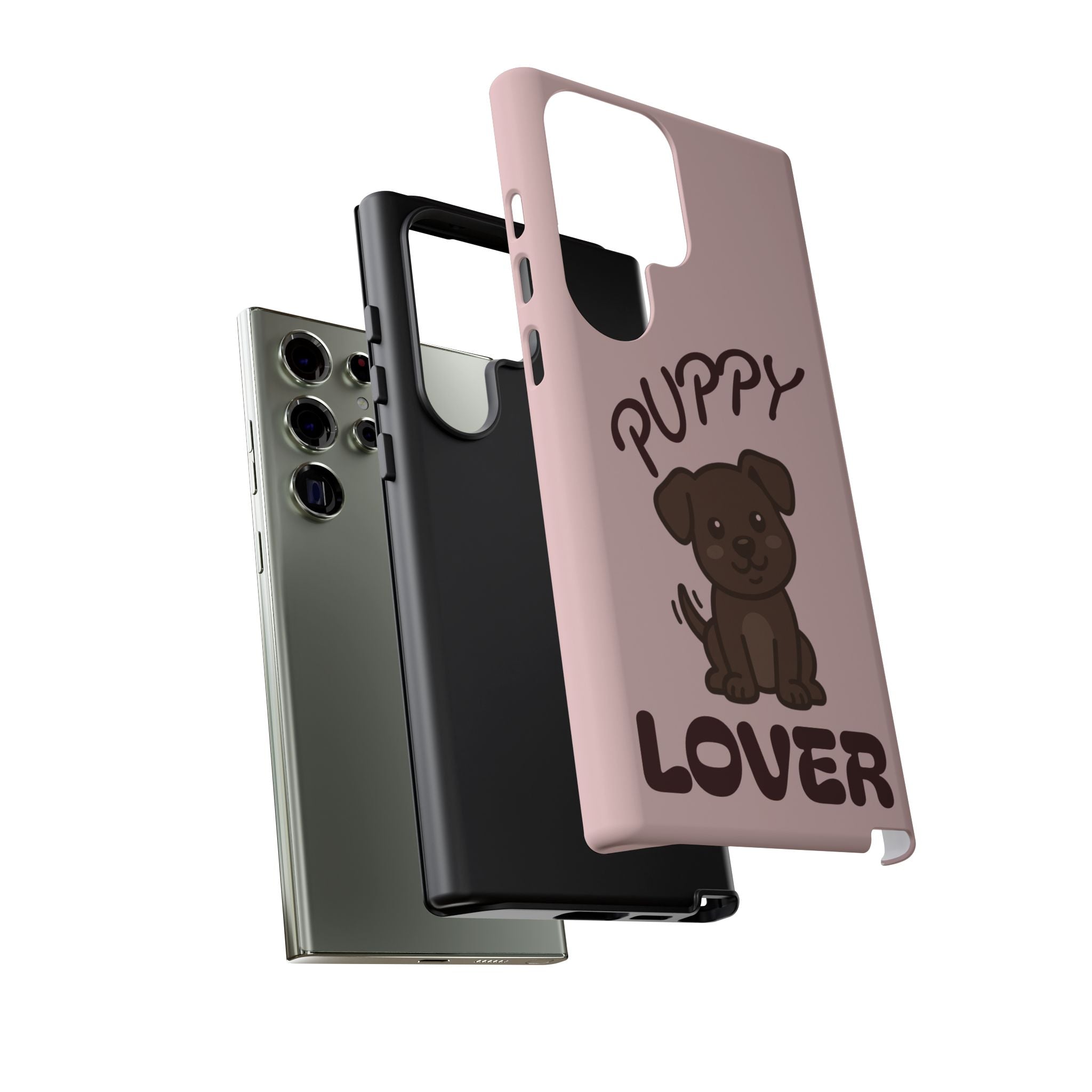 Puppy Lover Phone Case — Cute Brown Puppy Tough Phone Cover