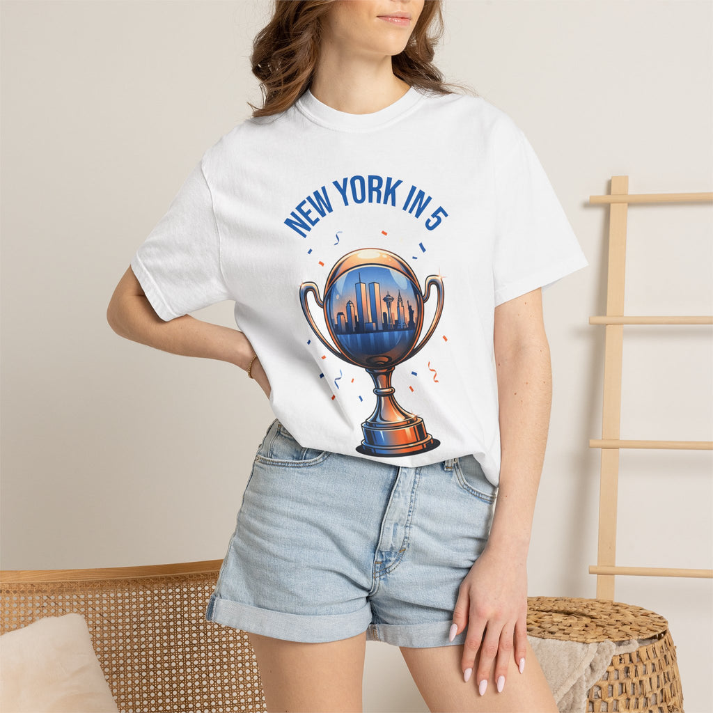T‑Shirt — “New York in 5, I Called It” Trophy Graphic