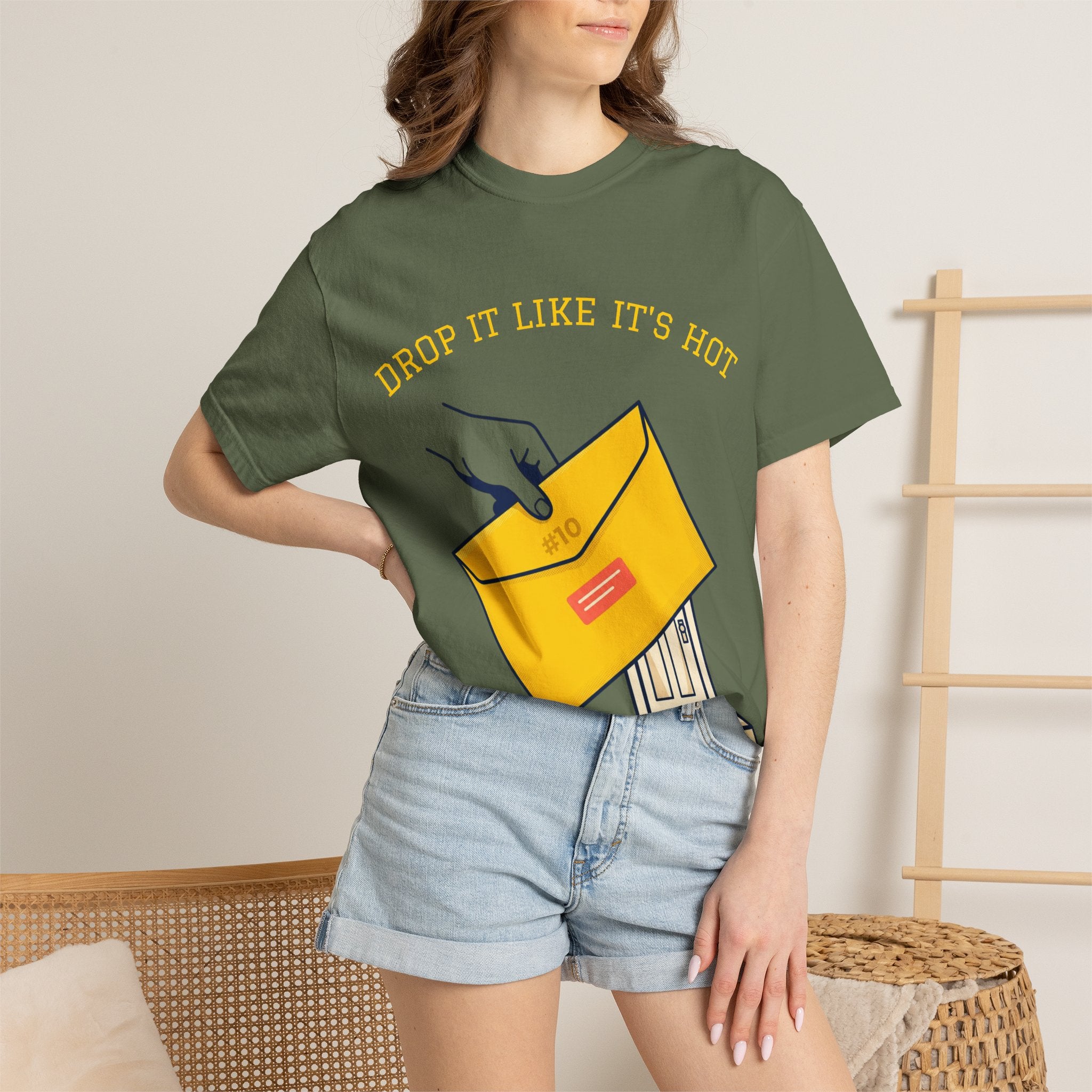 Drop It Like It's Hot T-Shirt — Fun Process Server Gift Tee