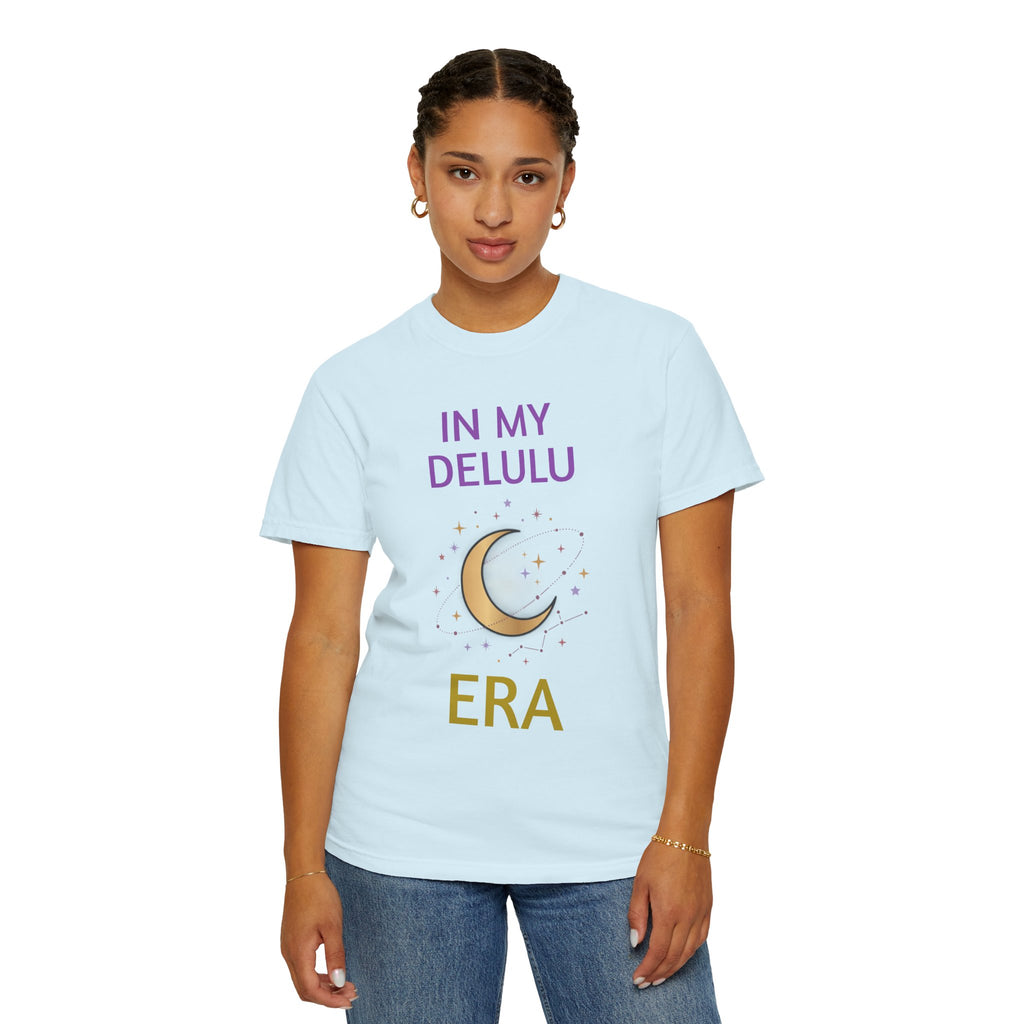 In My Delulu Era T-Shirt — Moon & Stars Graphic Tee