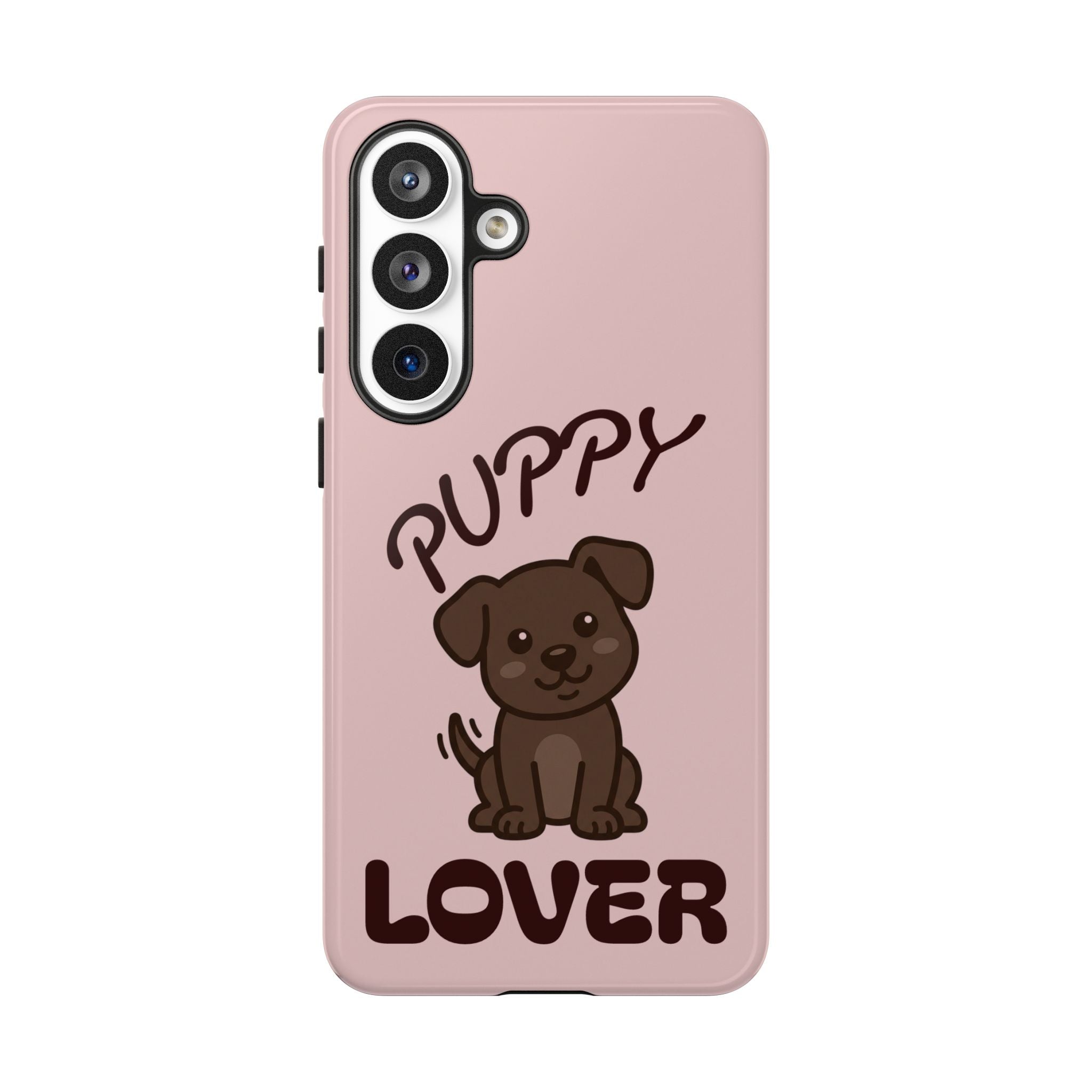 Puppy Lover Phone Case — Cute Brown Puppy Tough Phone Cover