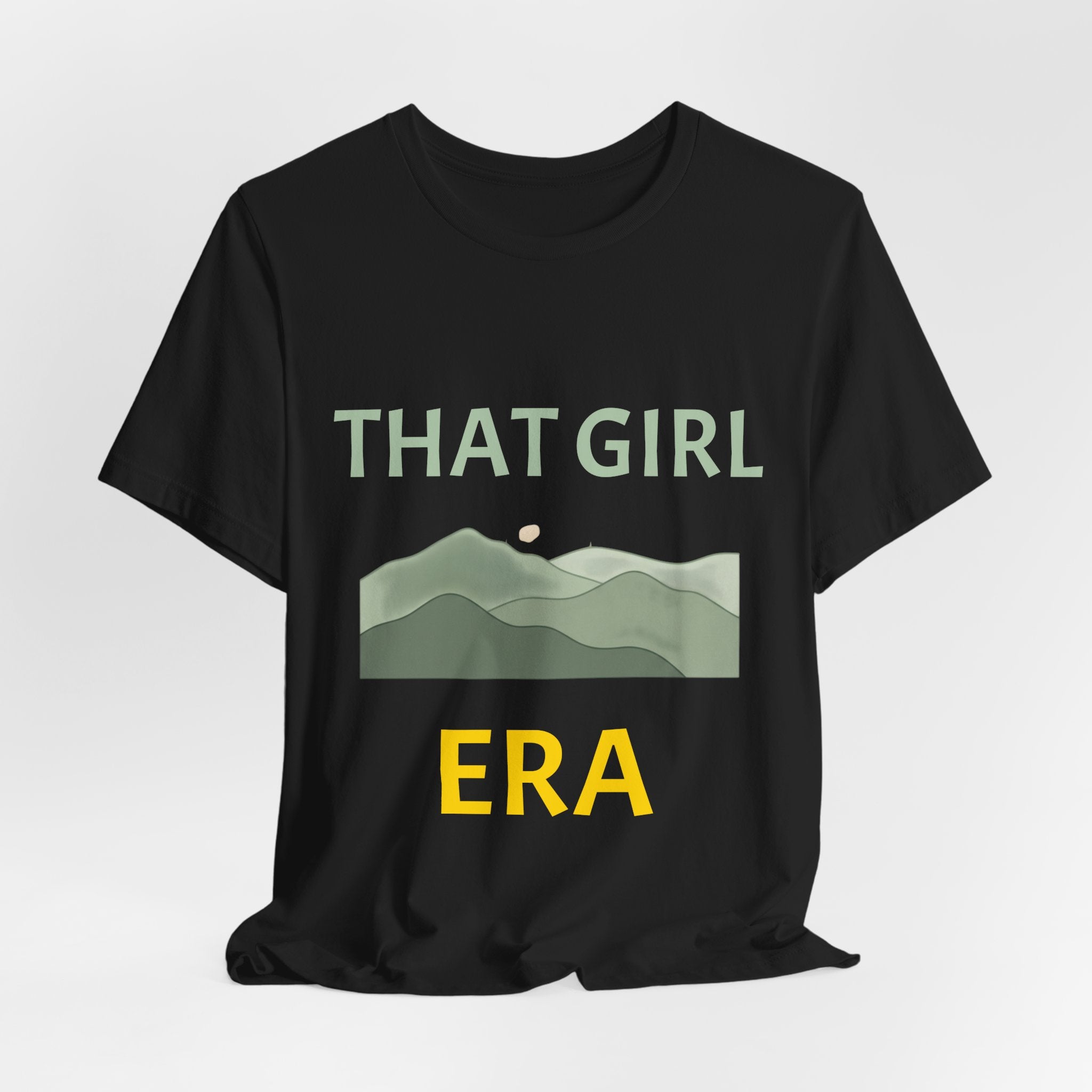 That Girl Era T-Shirt – Retro Mountain Graphic Tee for Empowered Women