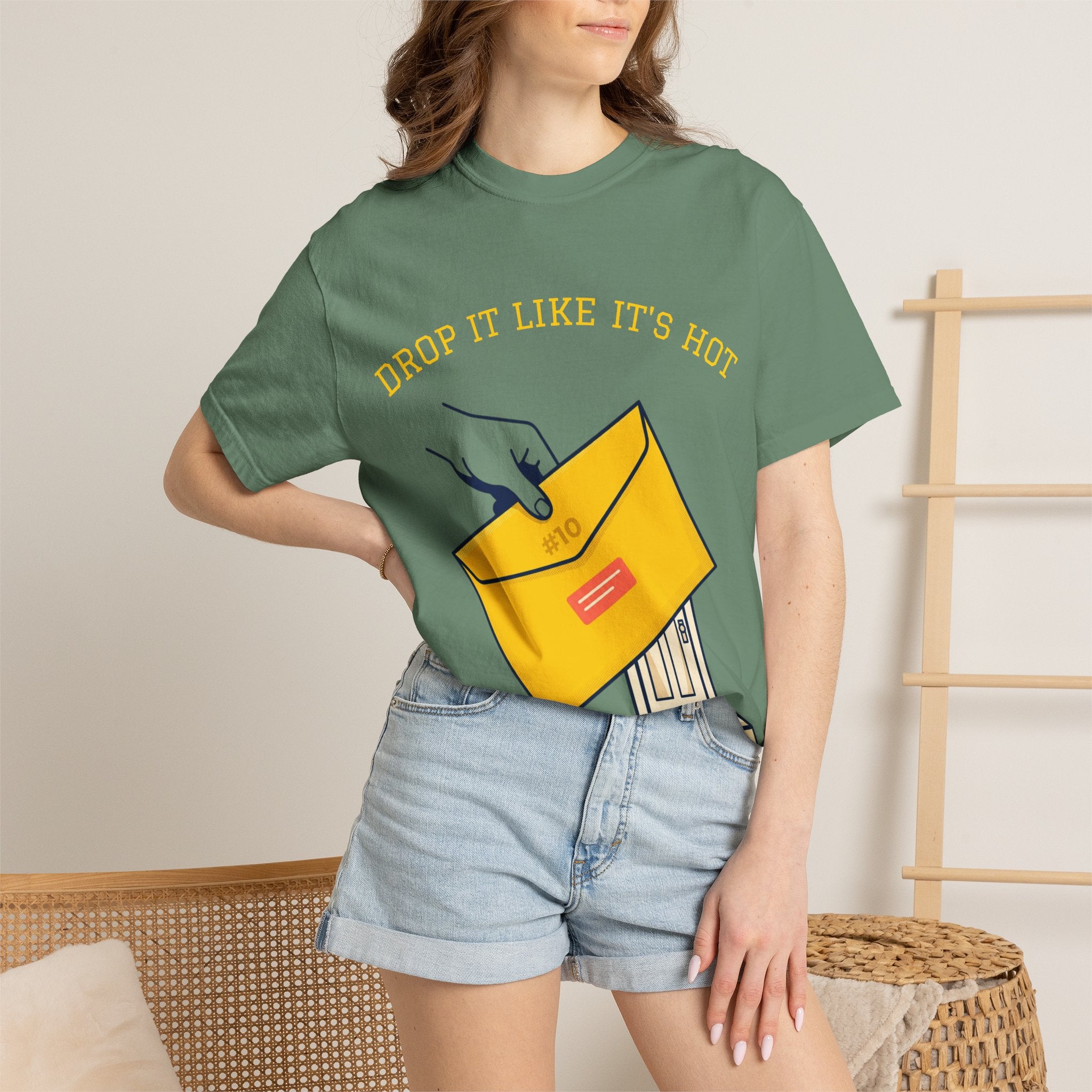 Drop It Like It's Hot T-Shirt — Fun Process Server Gift Tee