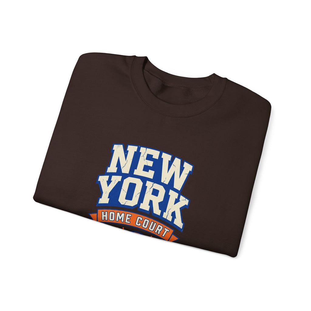 New York Home Court Sweatshirt | Vintage Basketball Pride