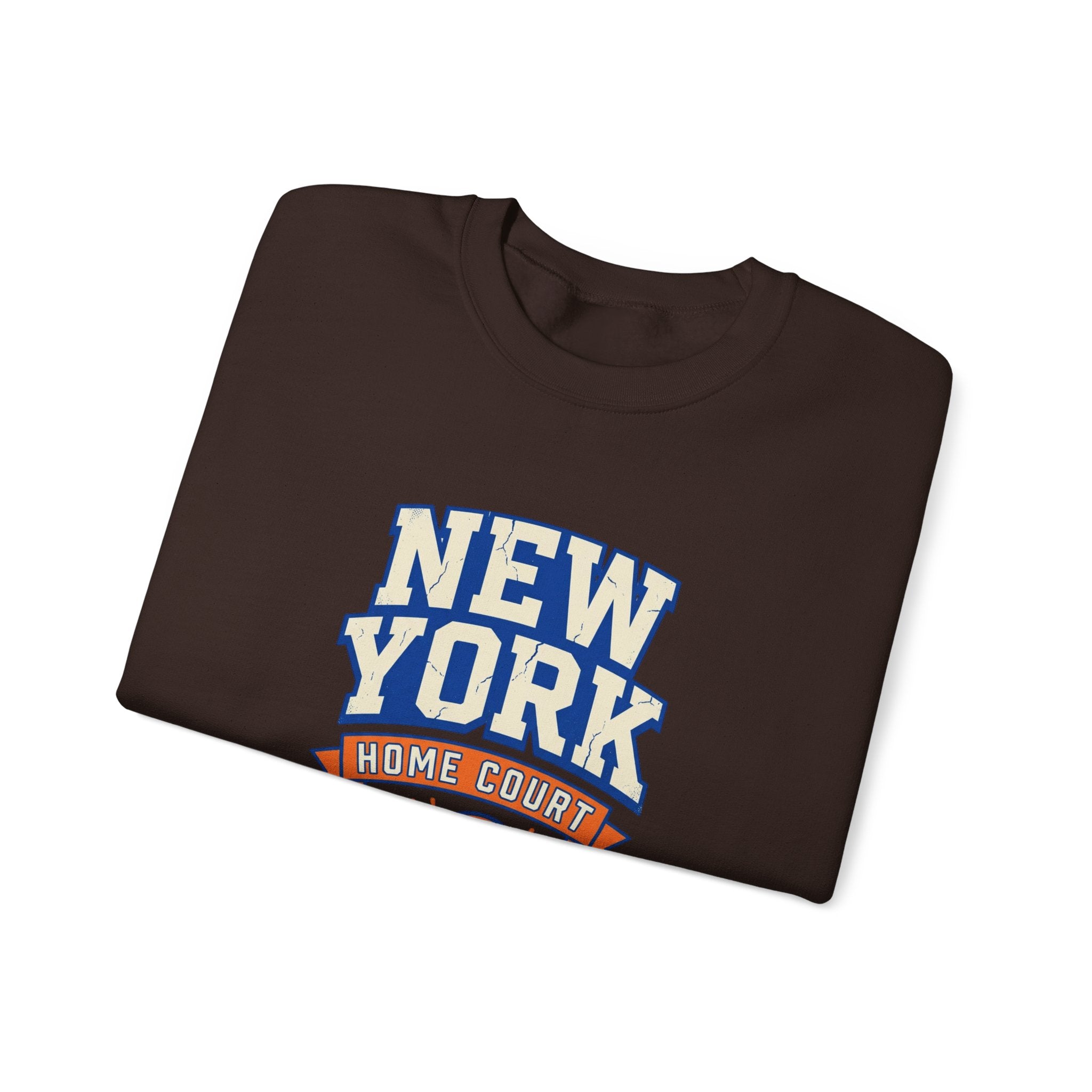New York Home Court Sweatshirt | Vintage Basketball Pride