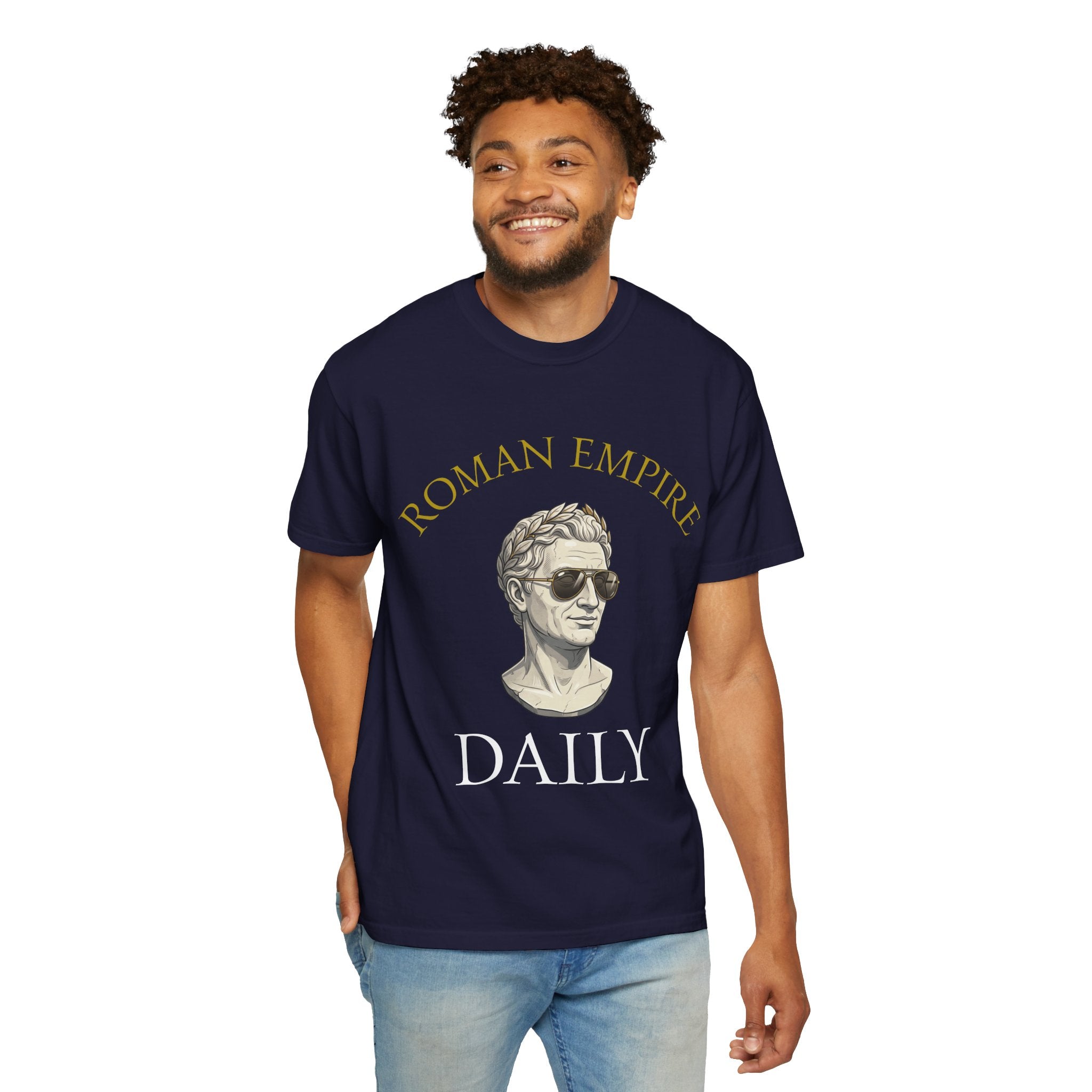 Roman Empire Daily T-Shirt — Classic Bust Graphic Tee