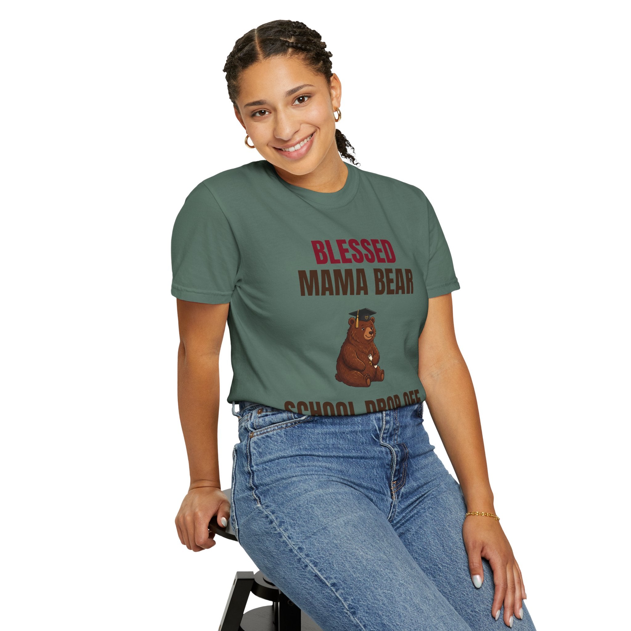 Mama Bear "School Drop Off Survivor" T-Shirt