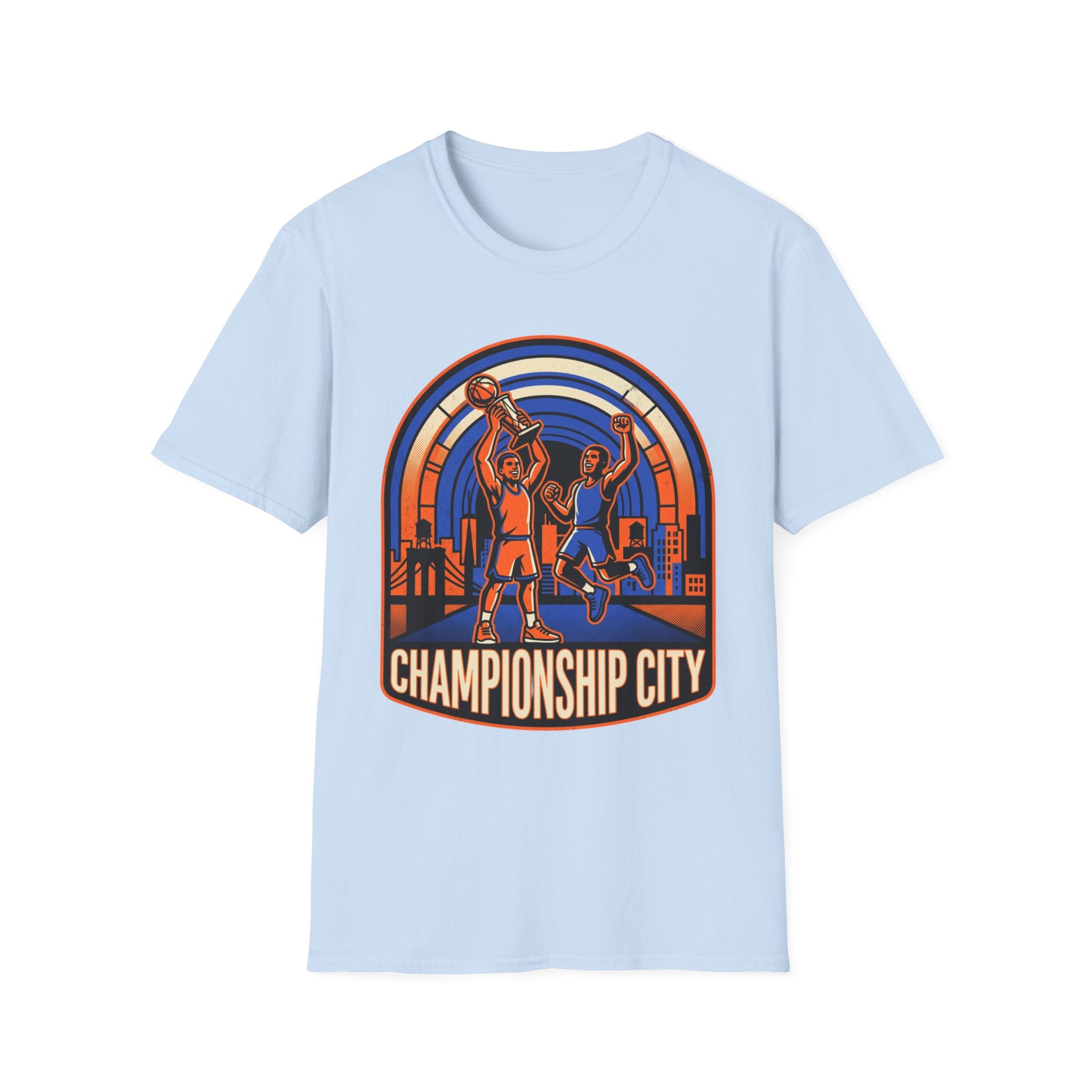Championship City Basketball T-Shirt — Retro Winners Hoop Tee