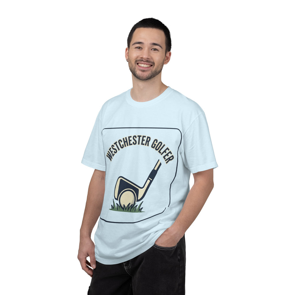 Westchester Golfer T-Shirt — Retro Golf Club & Tee Graphic