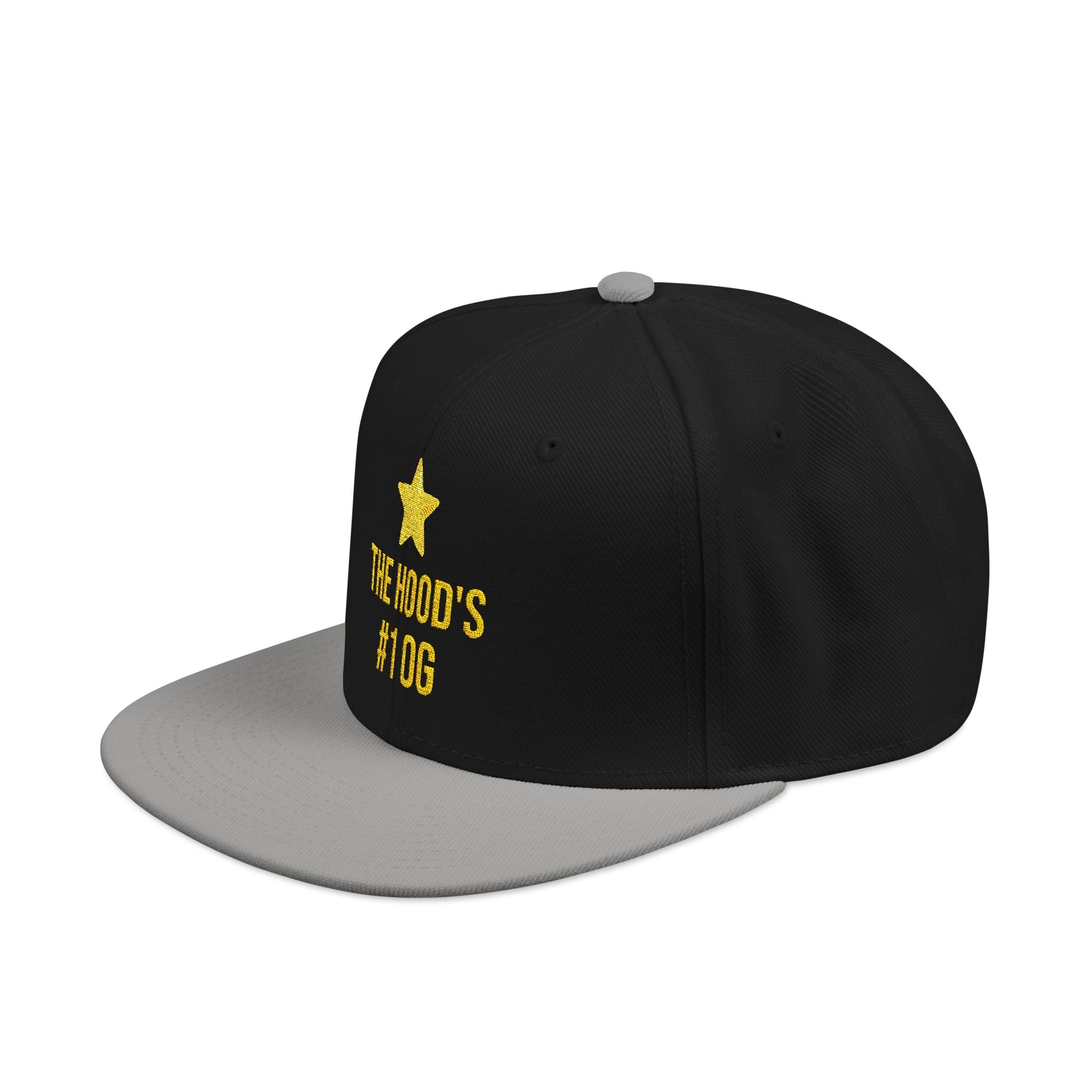 Hood's #1 OG Embroidered Snapback Hat — Street Style Cap