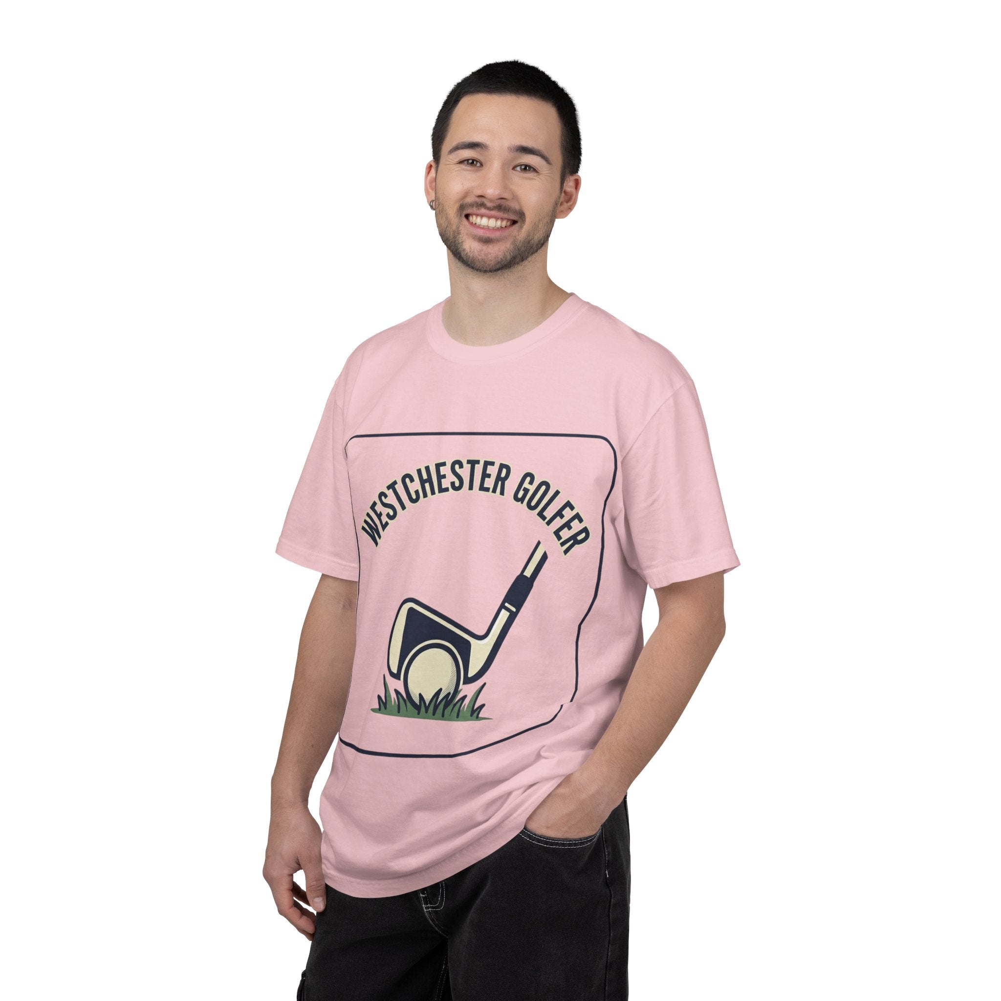 Westchester Golfer T-Shirt — Retro Golf Club & Tee Graphic