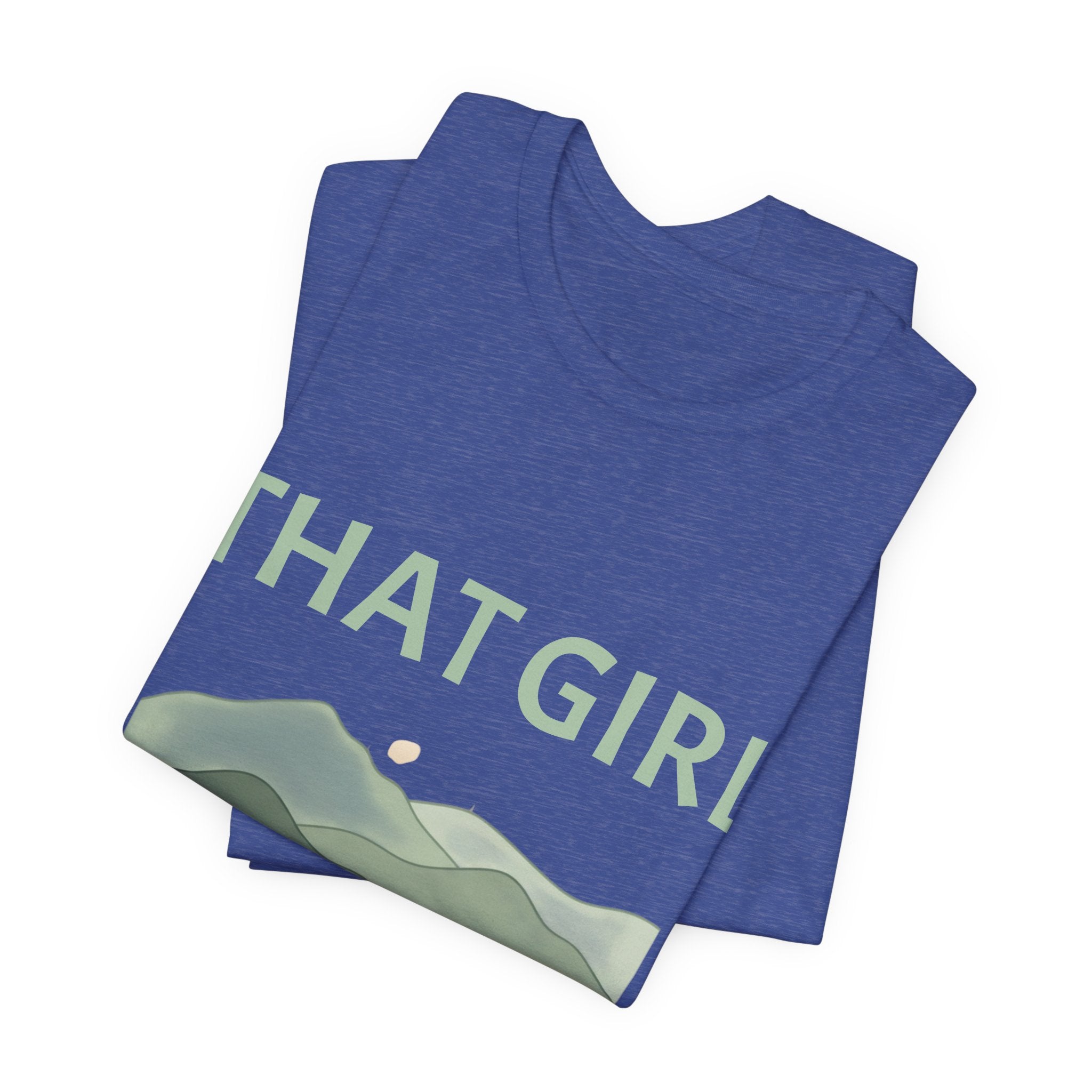 That Girl Era T-Shirt – Retro Mountain Graphic Tee for Empowered Women