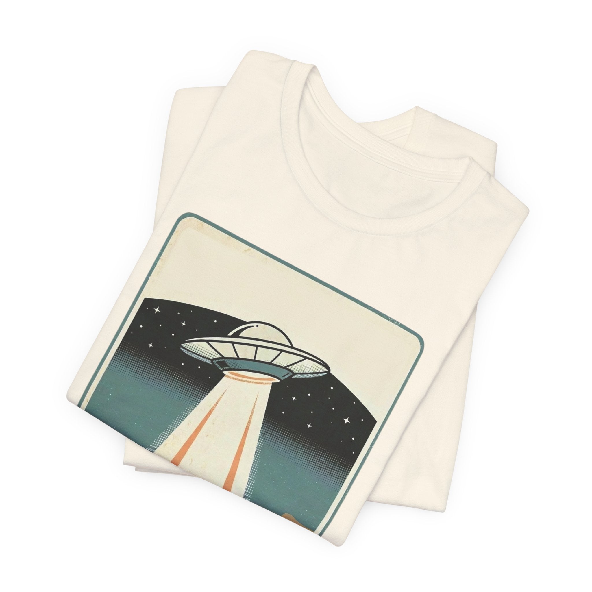 They Here Alien T-Shirt — Funny UFO ET Invader Tee