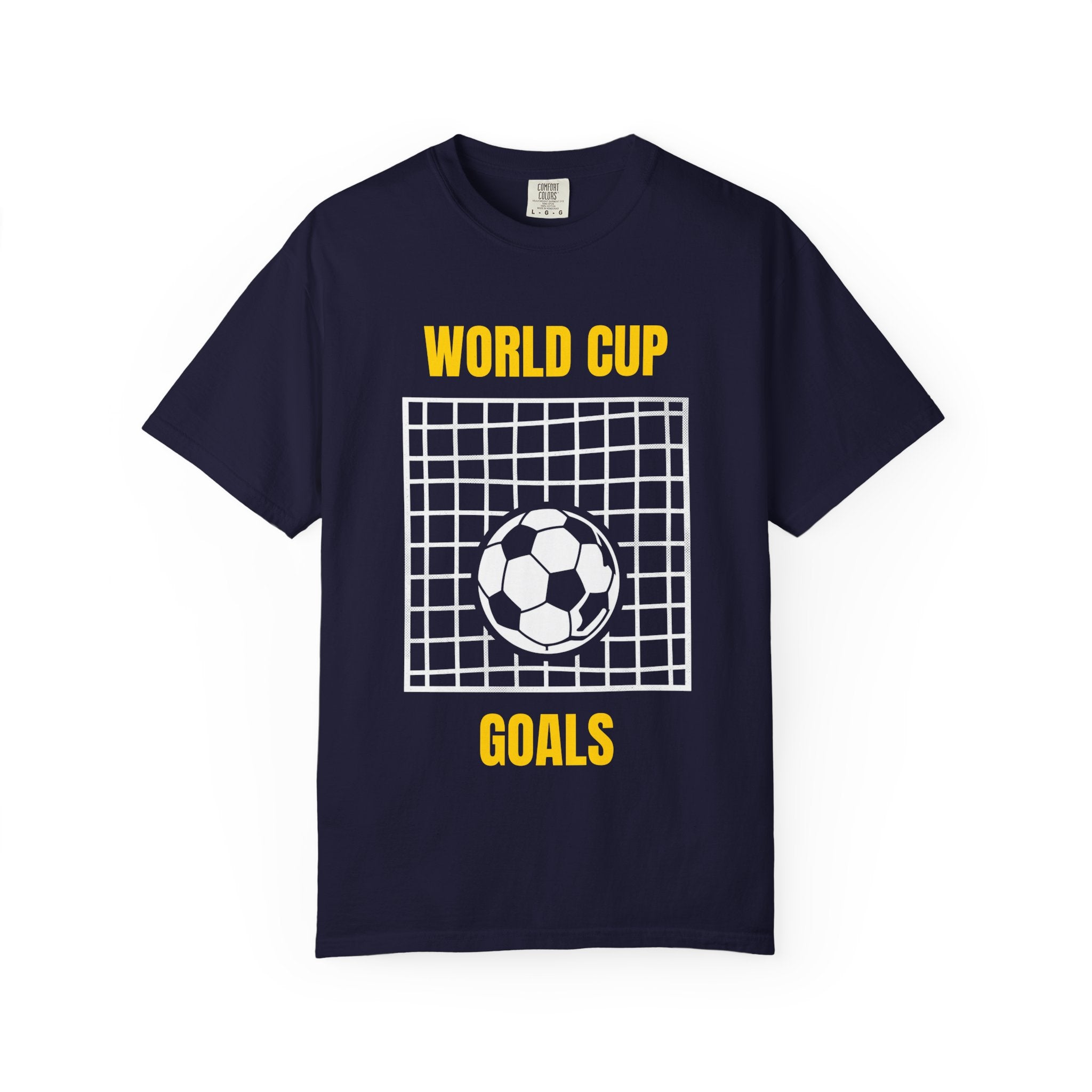 World Cup Goals T-Shirt – Soccer Goal Net & Ball Tee