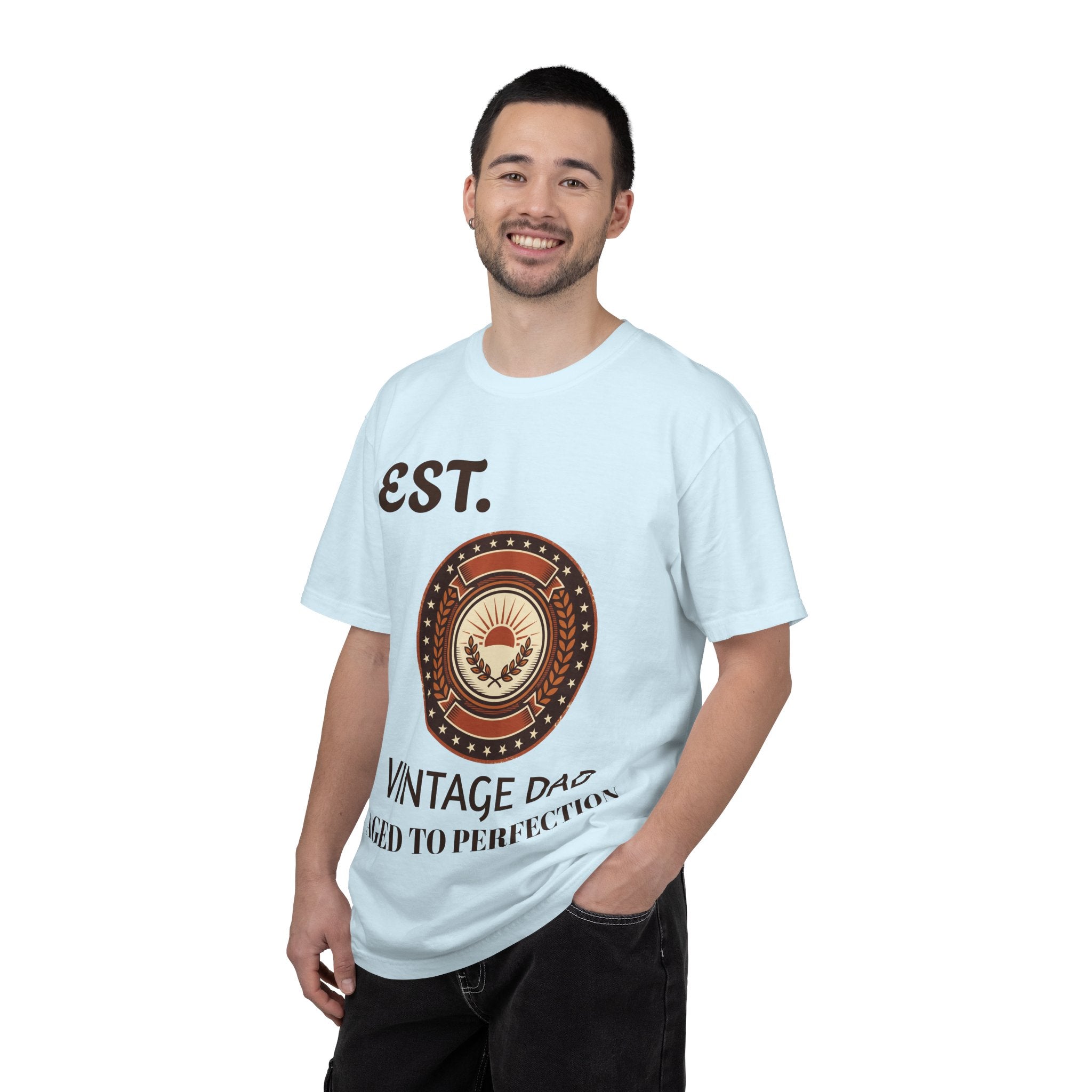 Vintage Dad Est. Year T-Shirt — Retro Father's Day Gift Aged To Perfection Tee