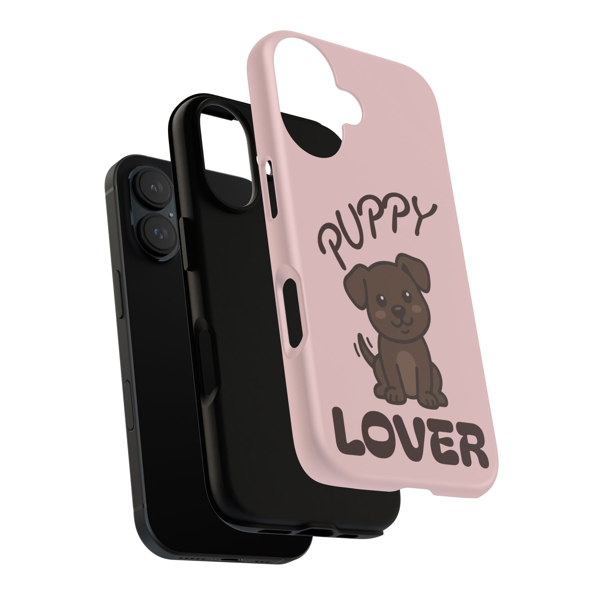 Puppy Lover Phone Case — Cute Brown Puppy Tough Phone Cover