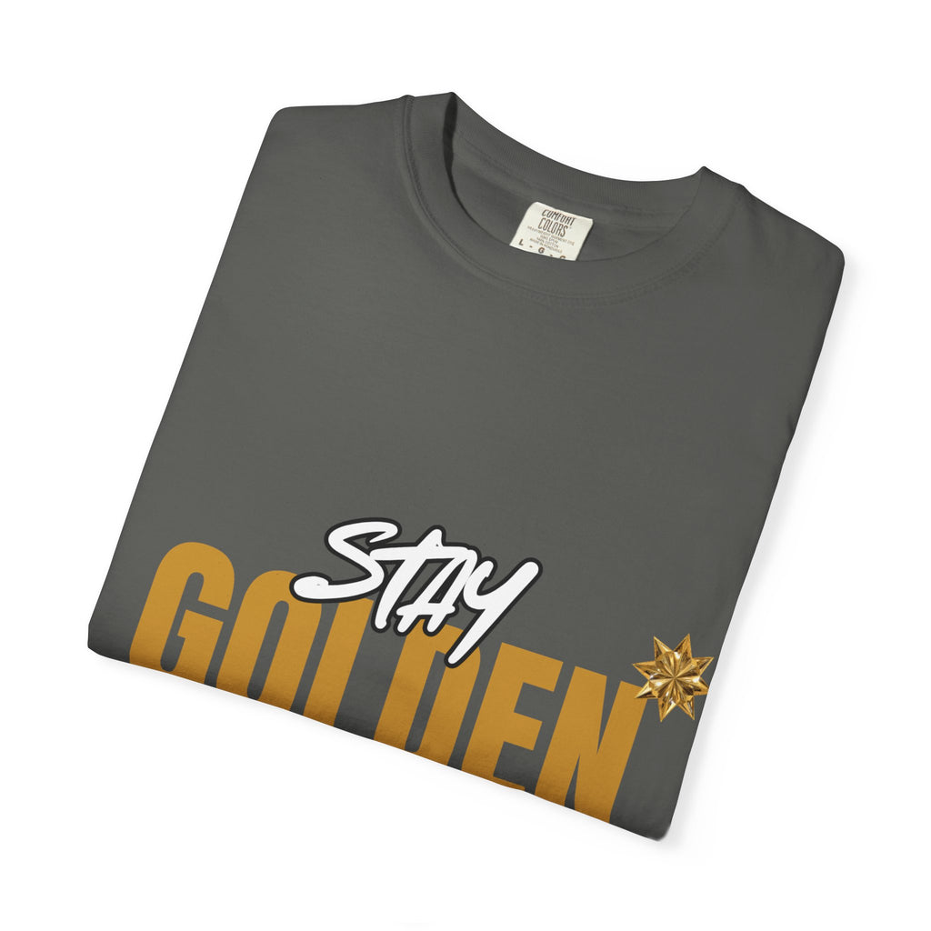 Stay Golden Graphic T-Shirt — "Stay Golden, Shine Bright" Tee